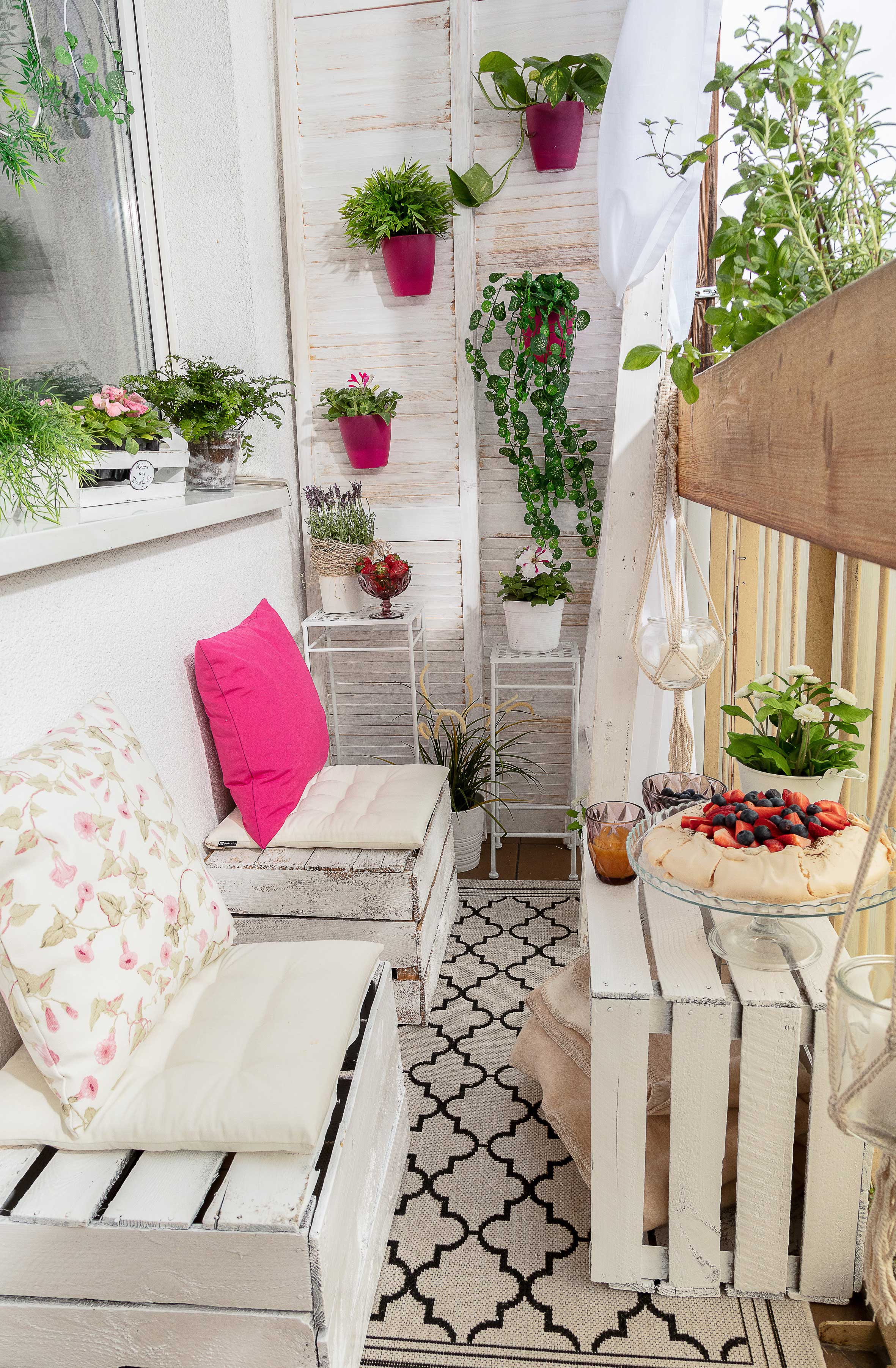 Romantic balcony