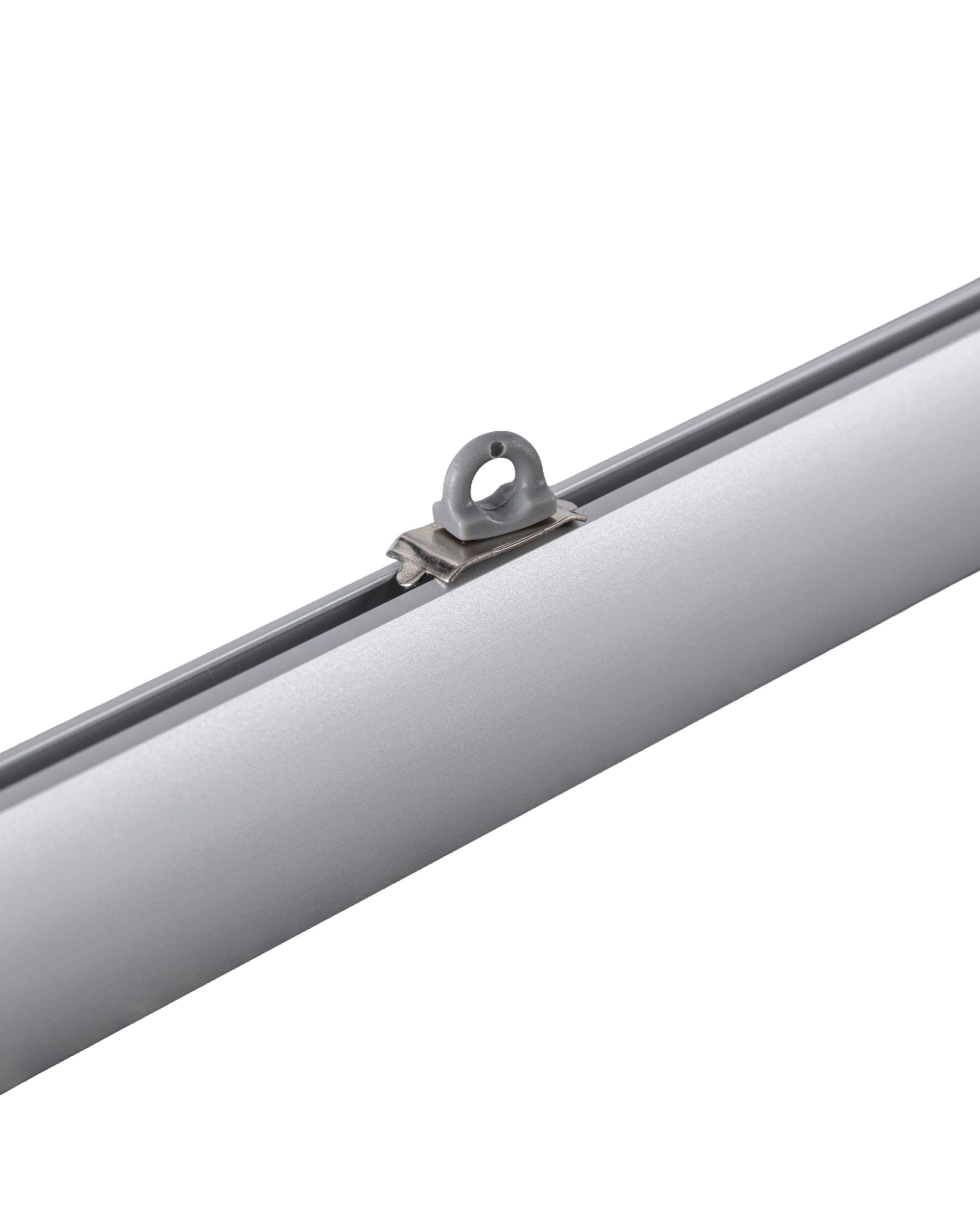 Ceiling rail stop Premium grey