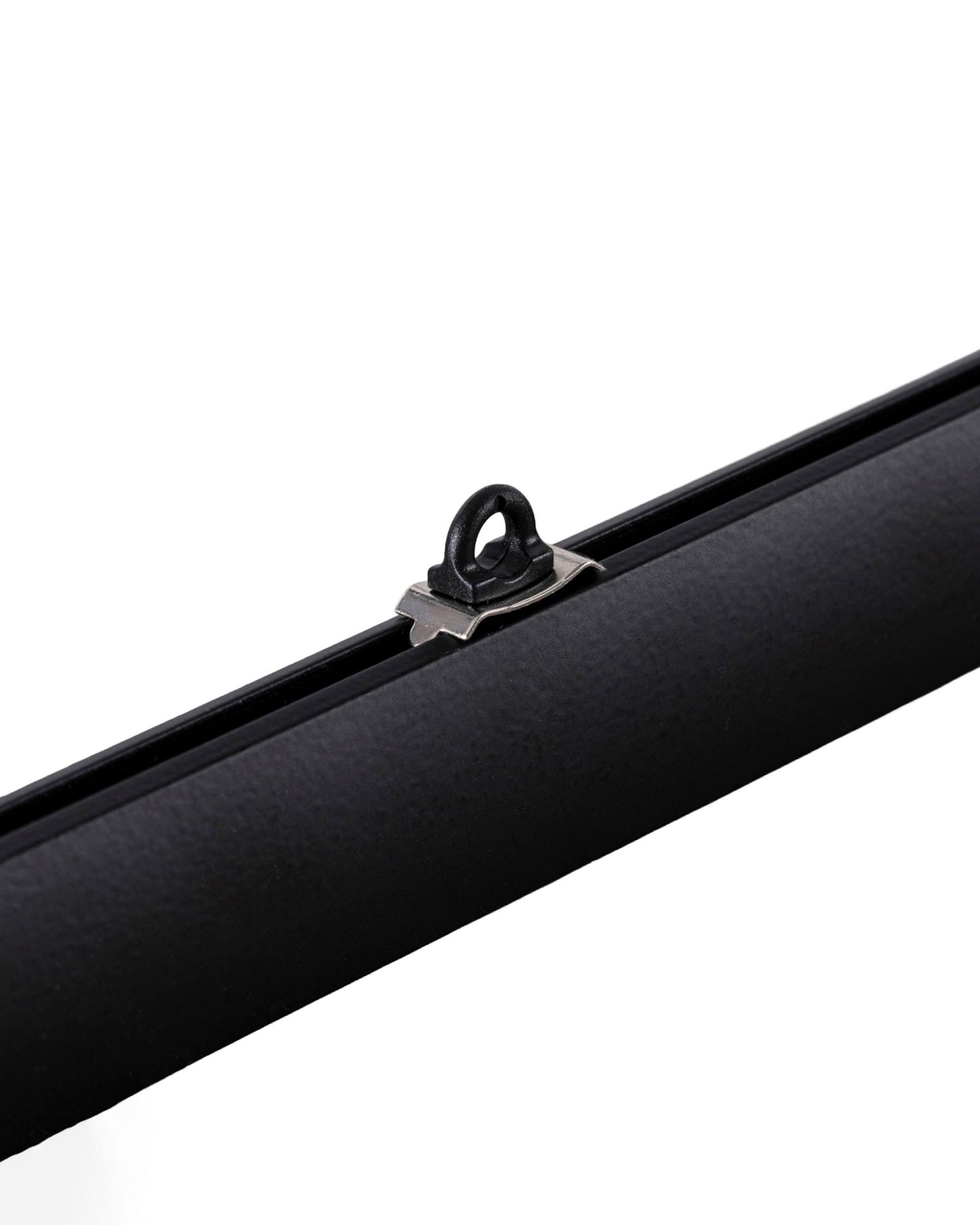 Ceiling rail stop Premium black