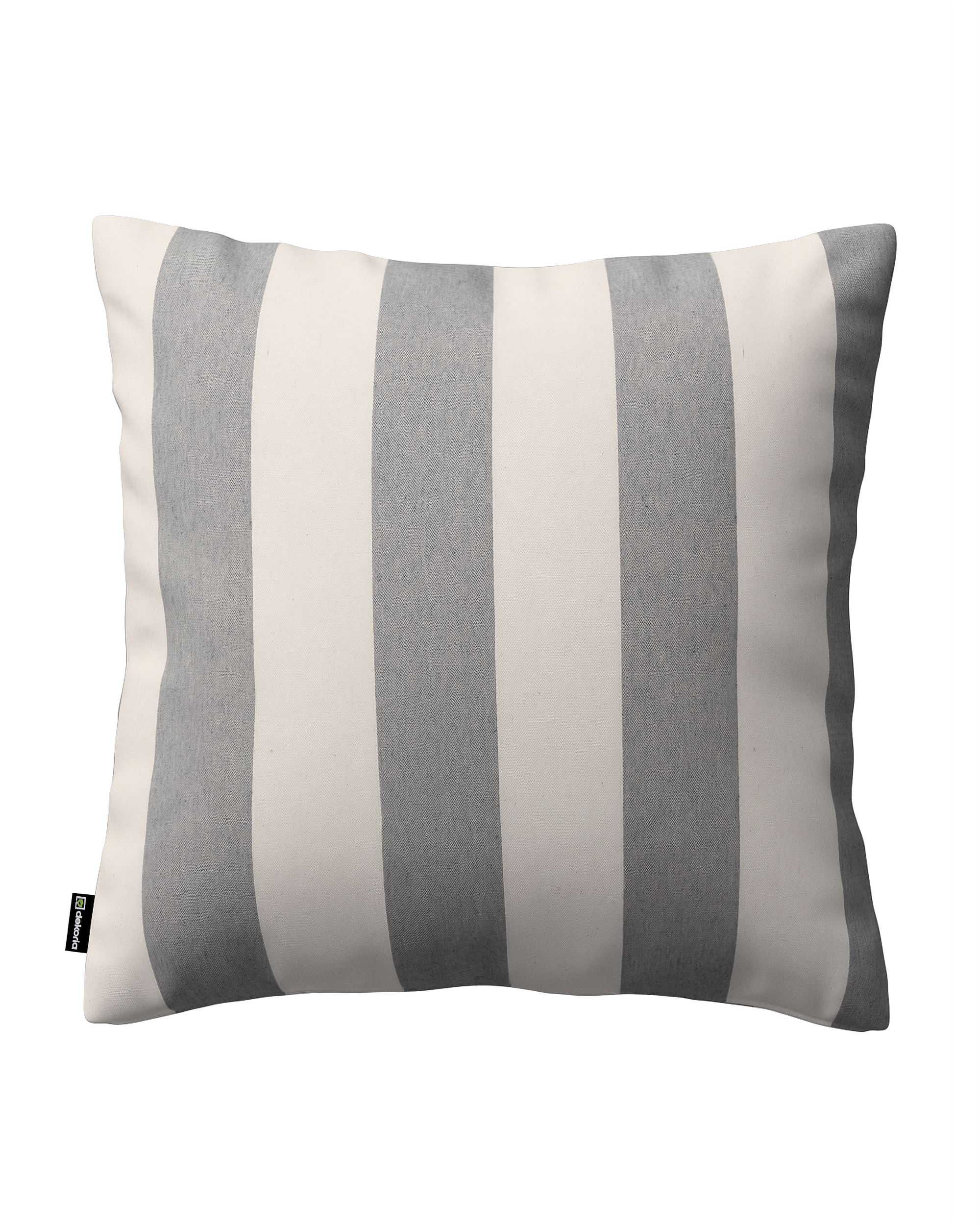 Kinga cushion cover product colour grey fabric patterned