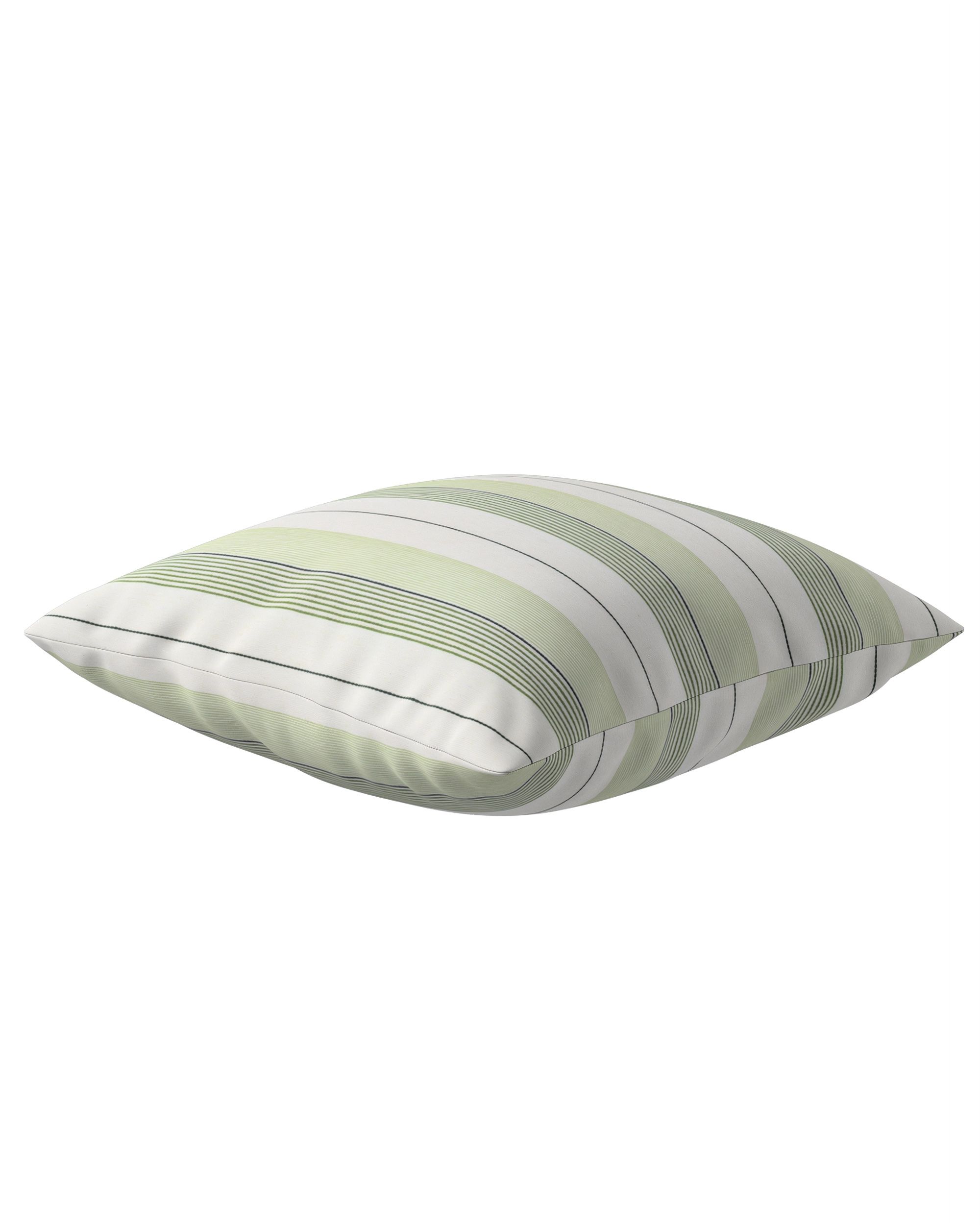 Kinga cushion cover product colour green fabric structured, patterned (hover)