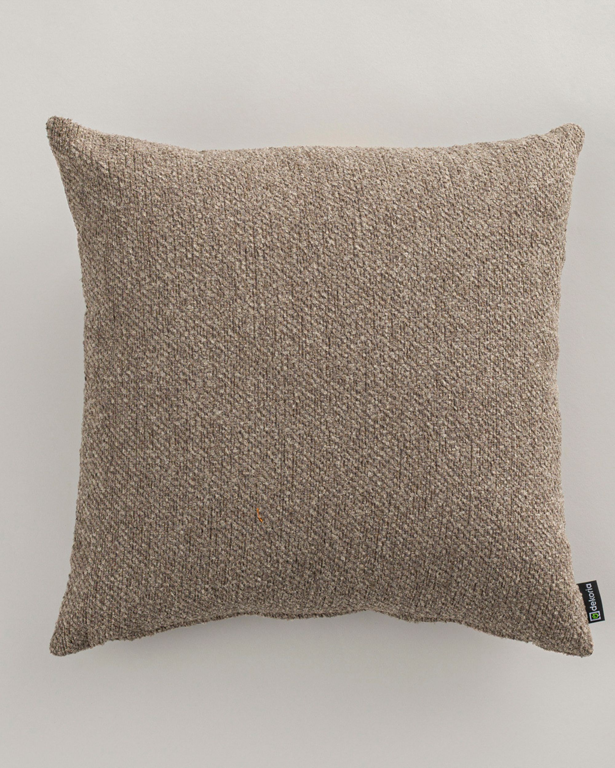 Kinga cushion cover product colour beige fabric structured