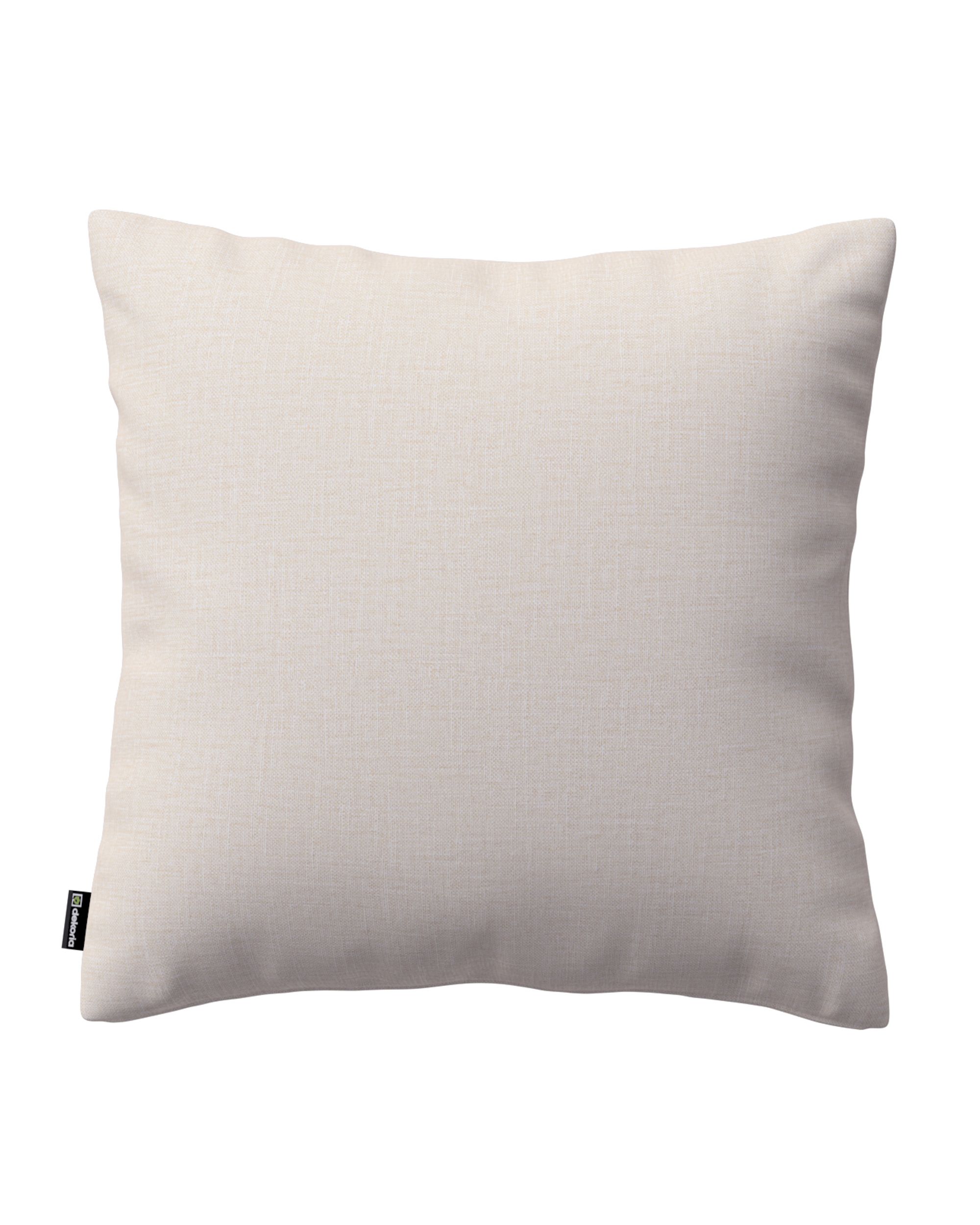 Kinga cushion cover product colour beige fabric structured