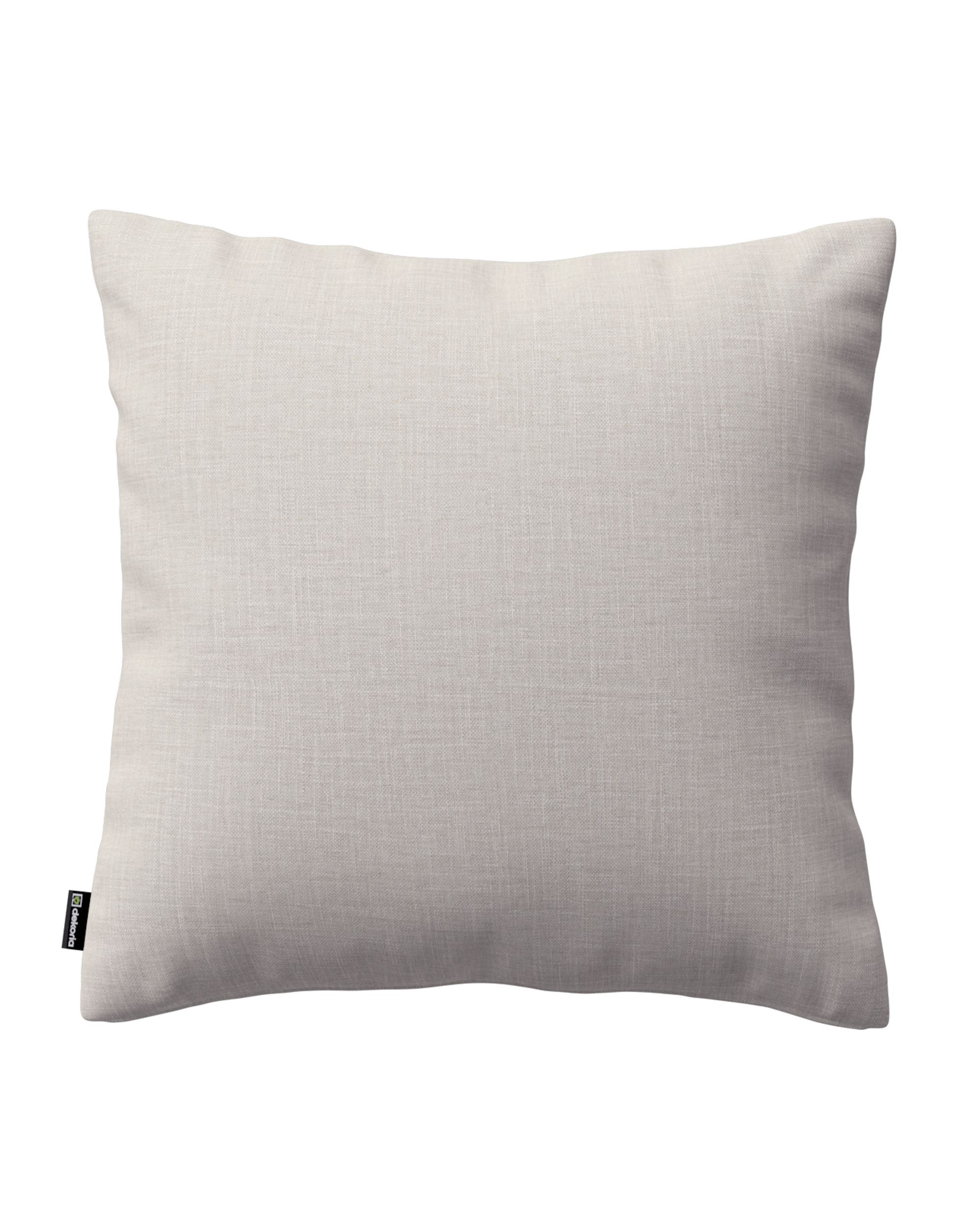 Kinga cushion cover product colour grey fabric structured