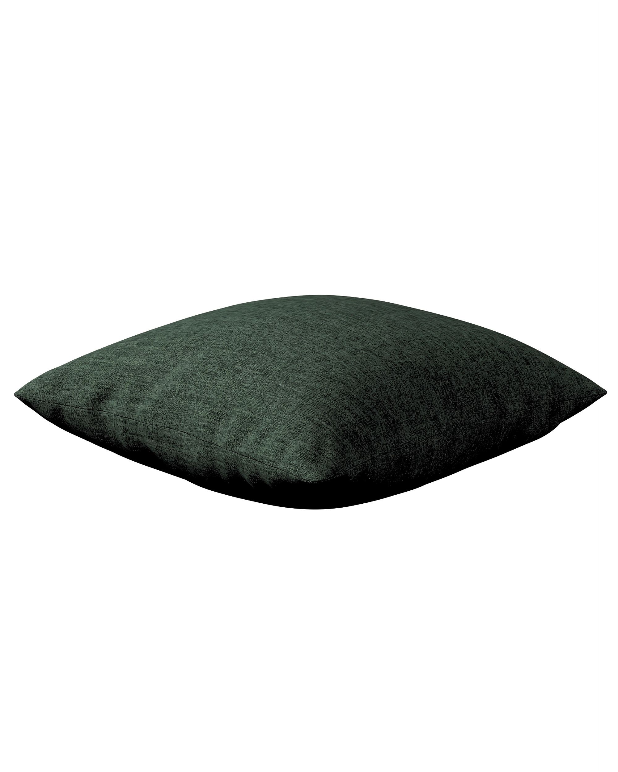 Kinga cushion cover product colour green fabric structured (hover)