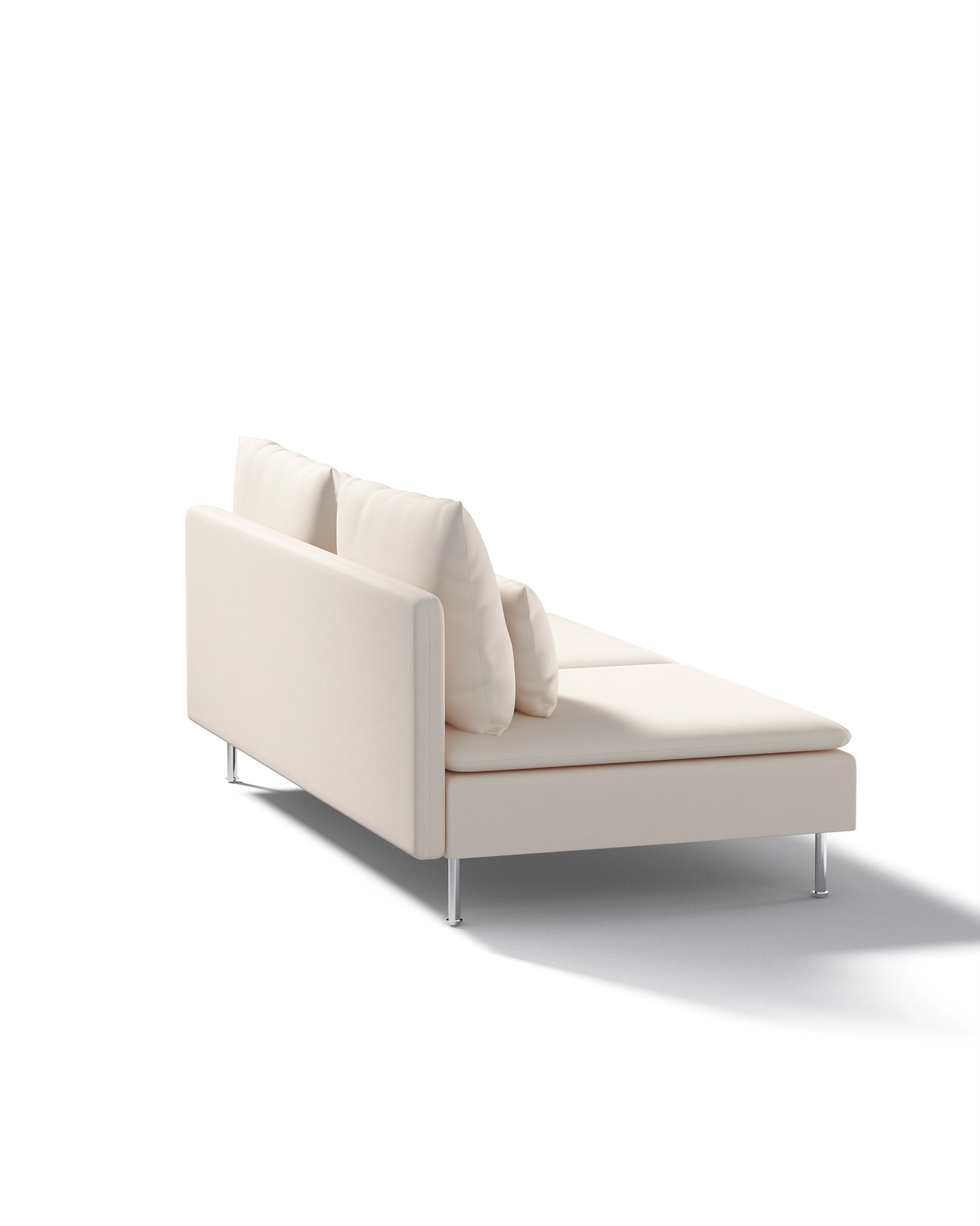 Söderhamn 3-seater section, non-convertible product colour beige fabric structured (hover)