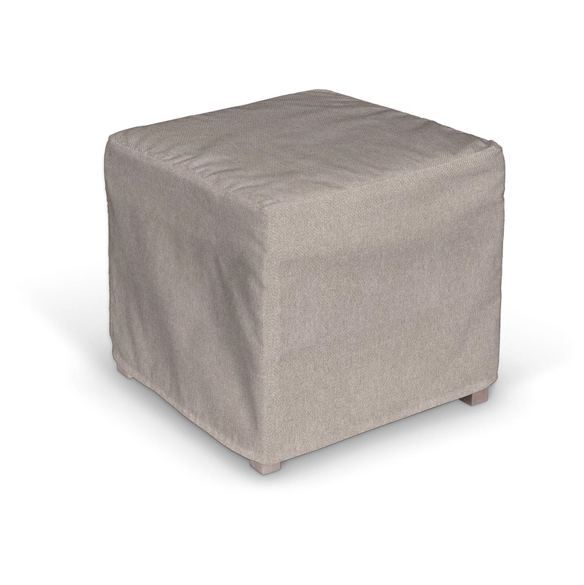 Solsta Pällbo cube cover product colour beige fabric structured