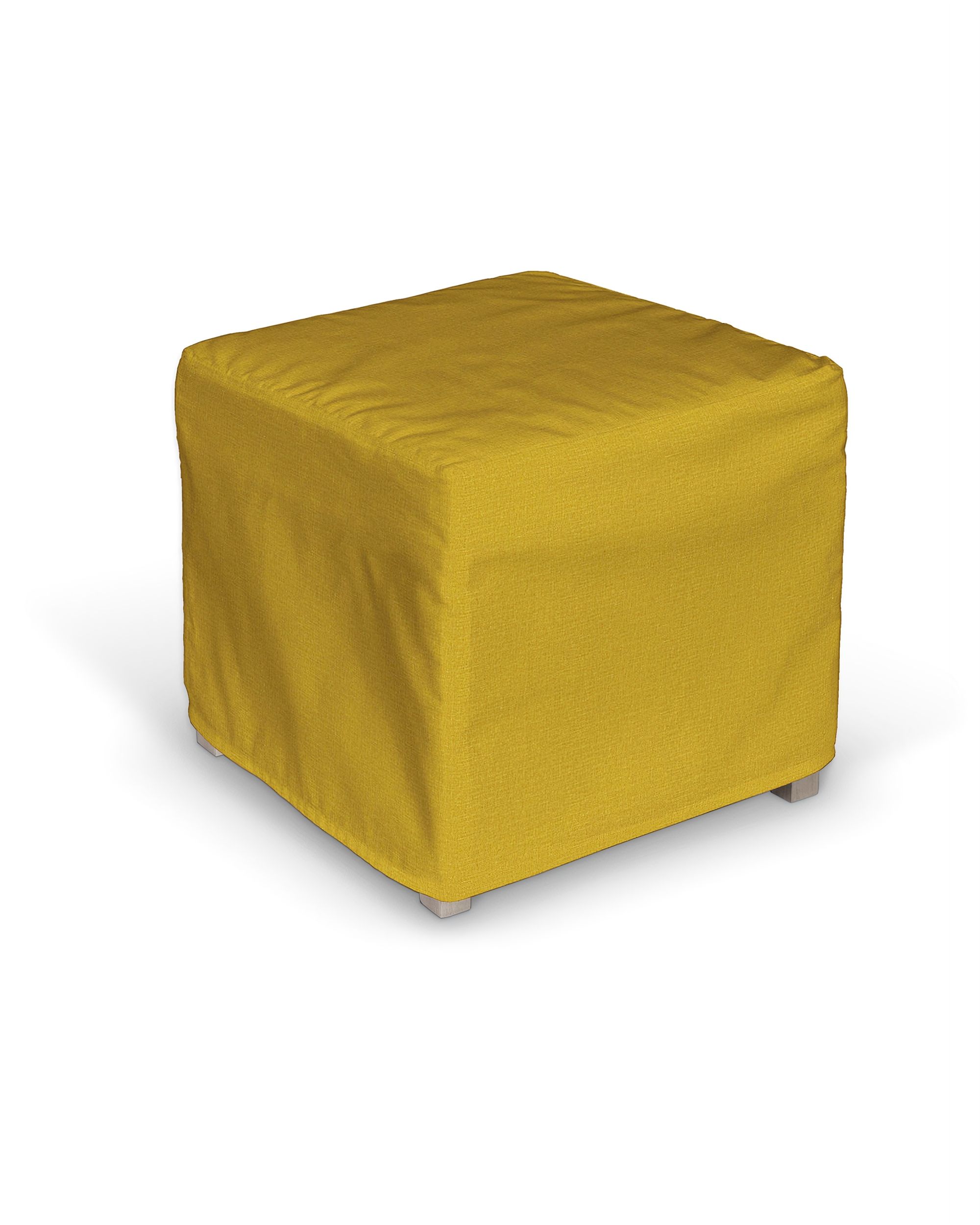 Solsta Pällbo cube cover product colour yellow fabric velvet