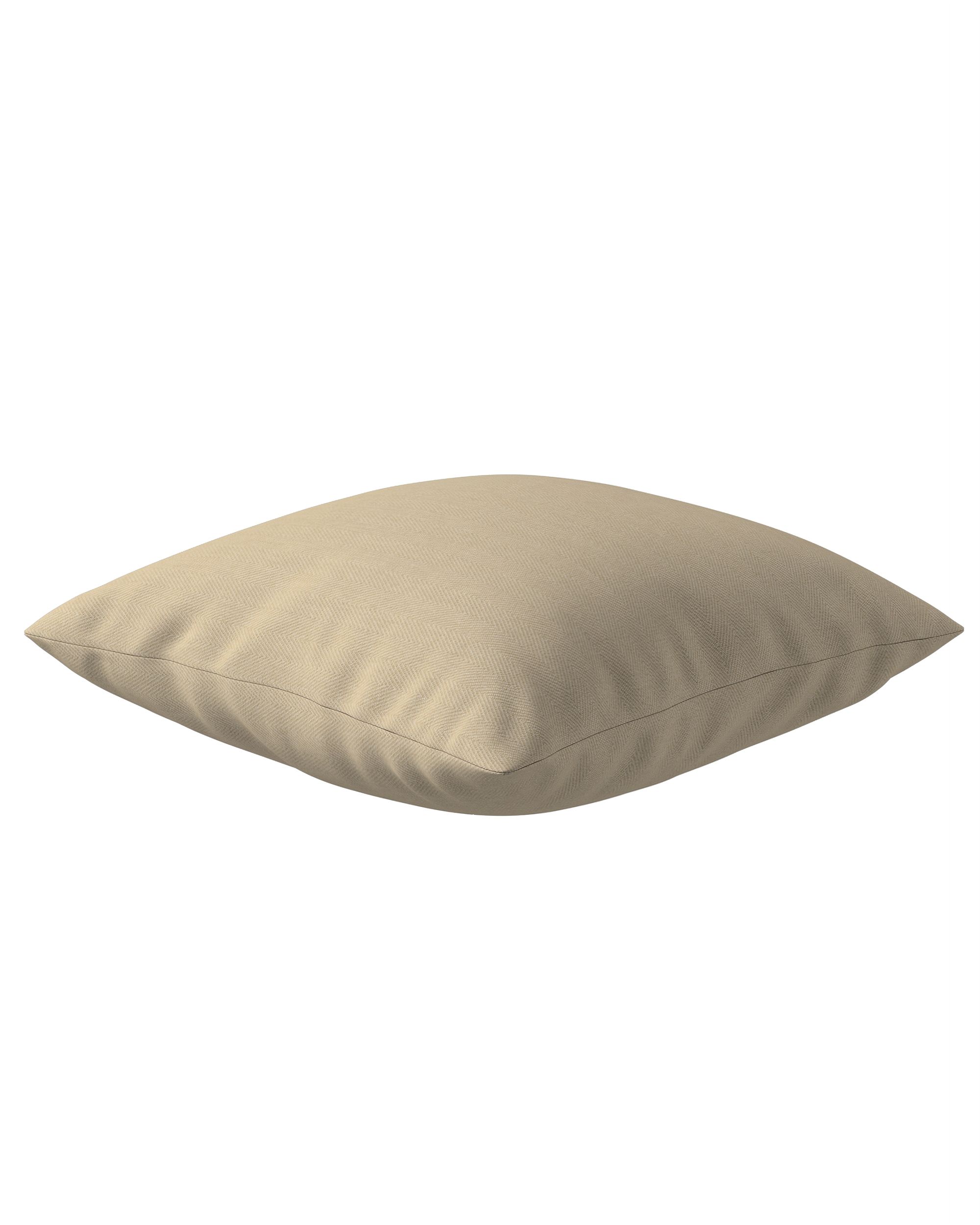 Kinga cushion cover product colour beige fabric outdoor, structured (hover)