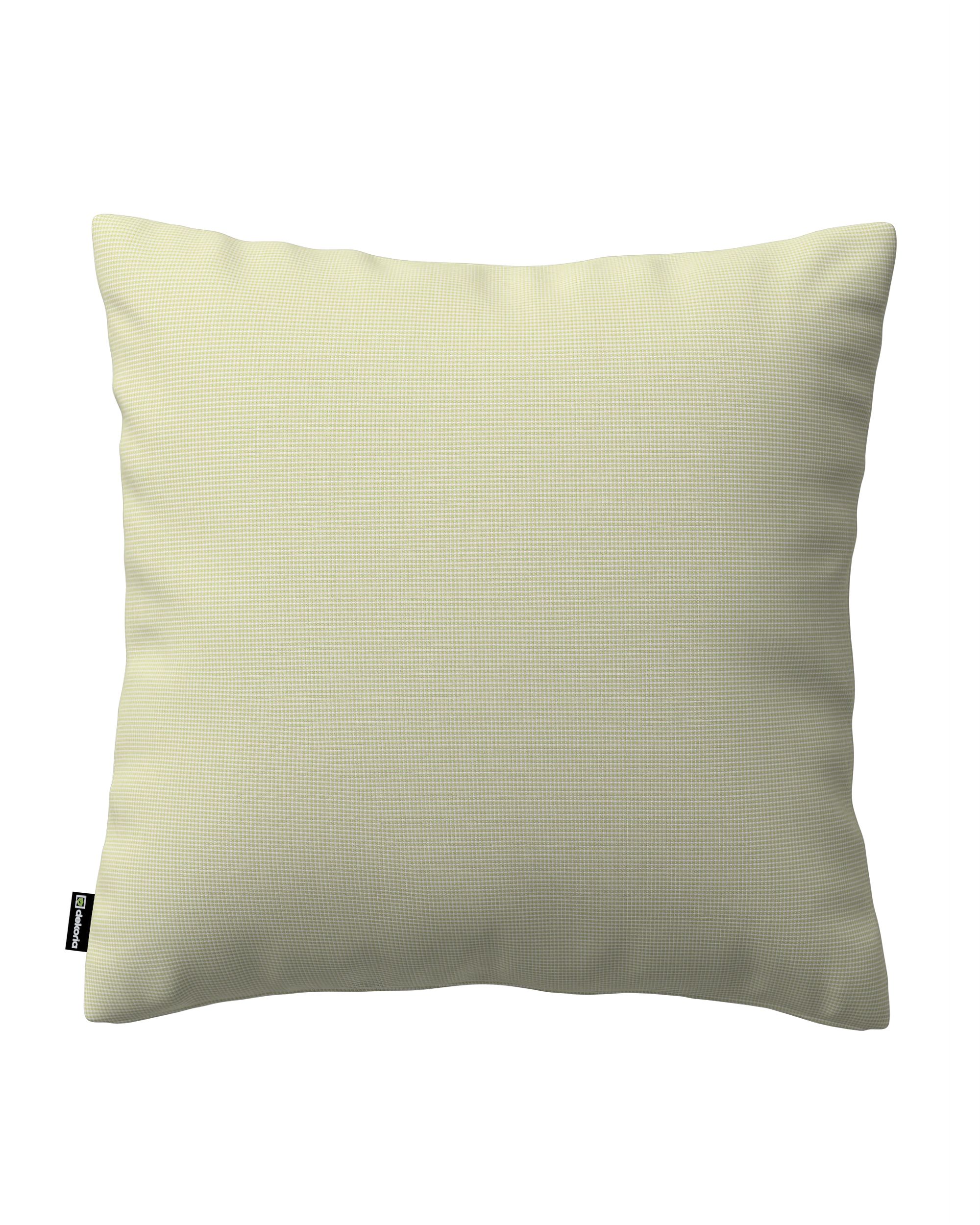 Kinga cushion cover product colour green fabric outdoor, structured