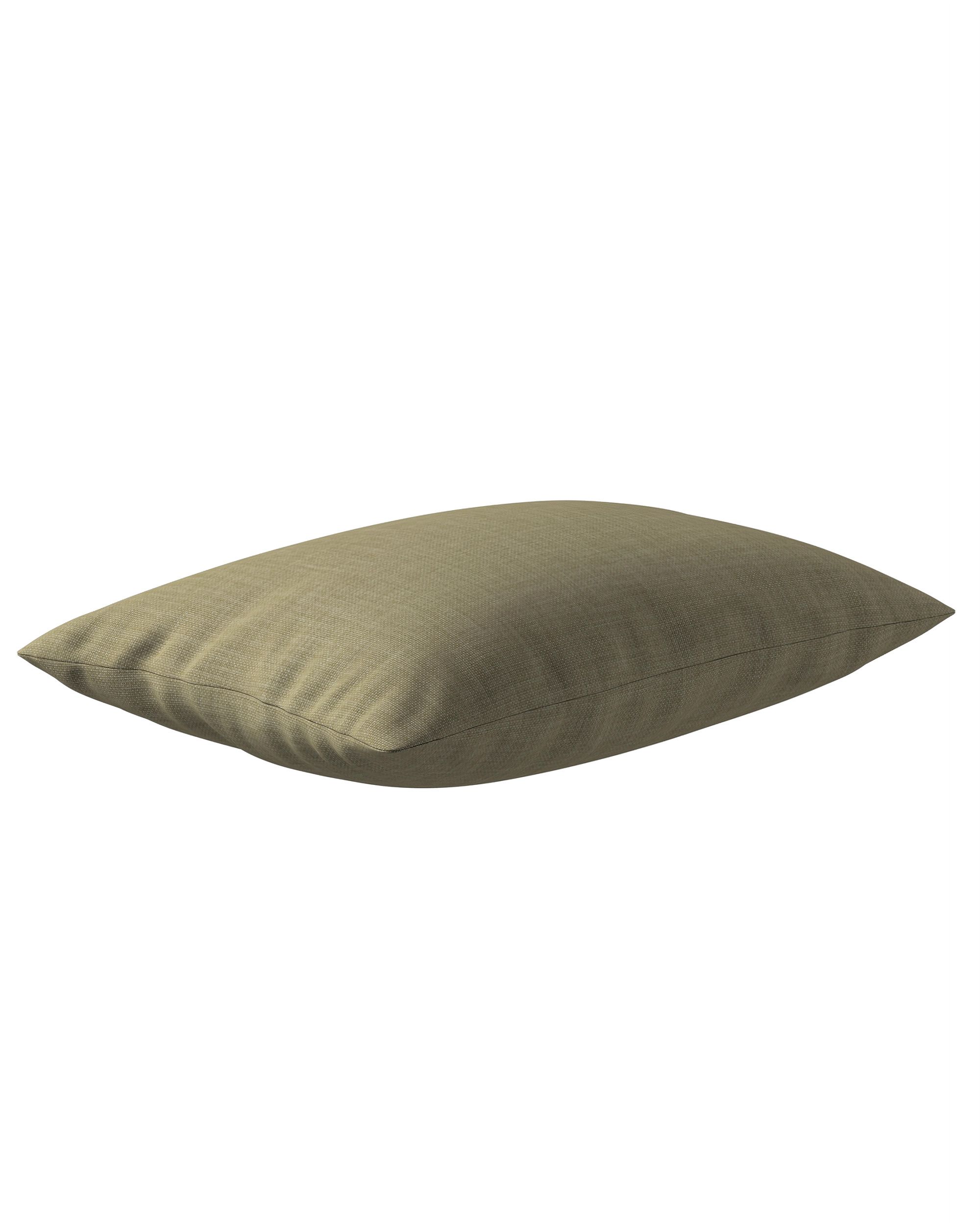 Kinga rectangular cushion cover product colour green fabric structured (hover)