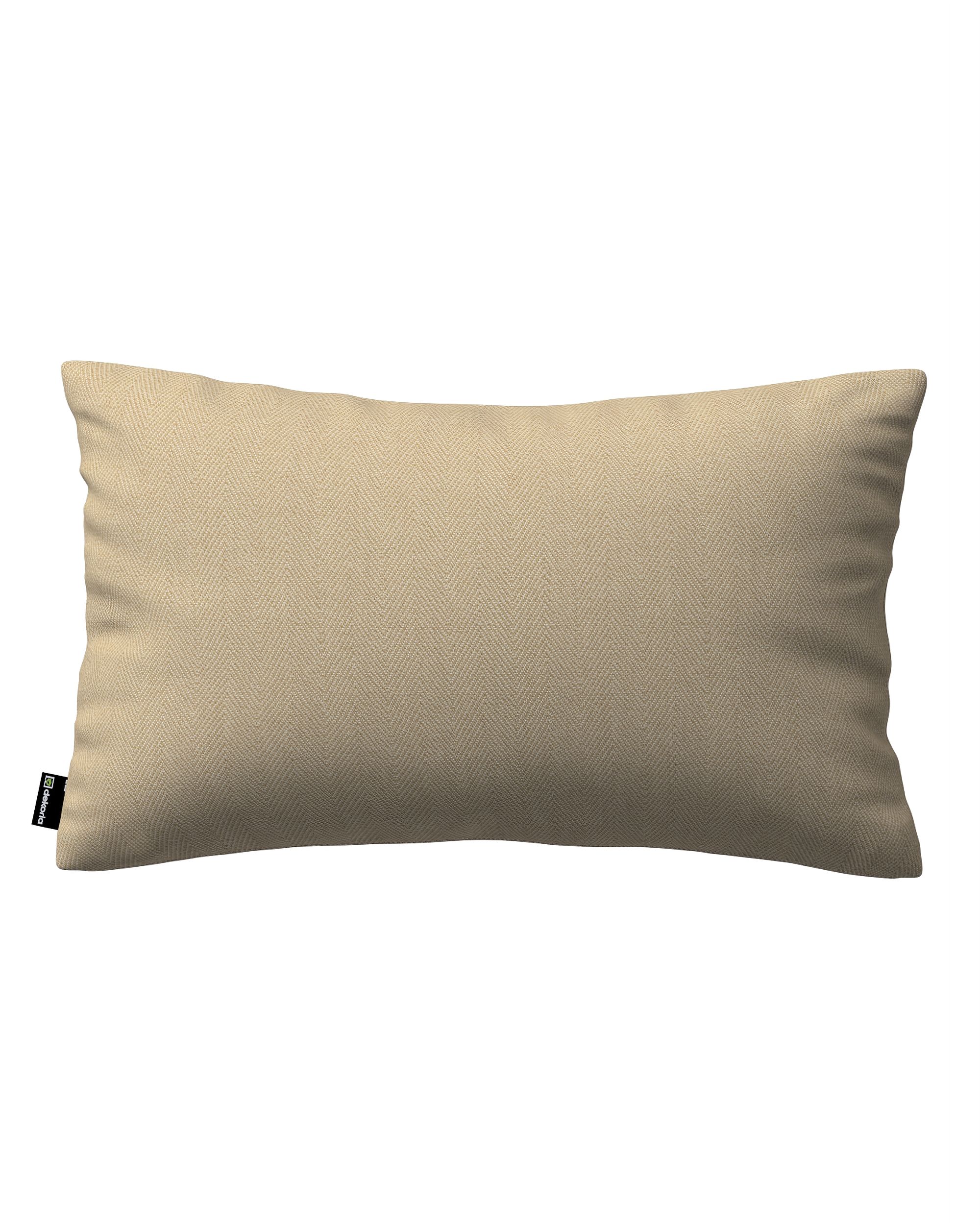 Kinga rectangular cushion cover product colour beige fabric outdoor, structured