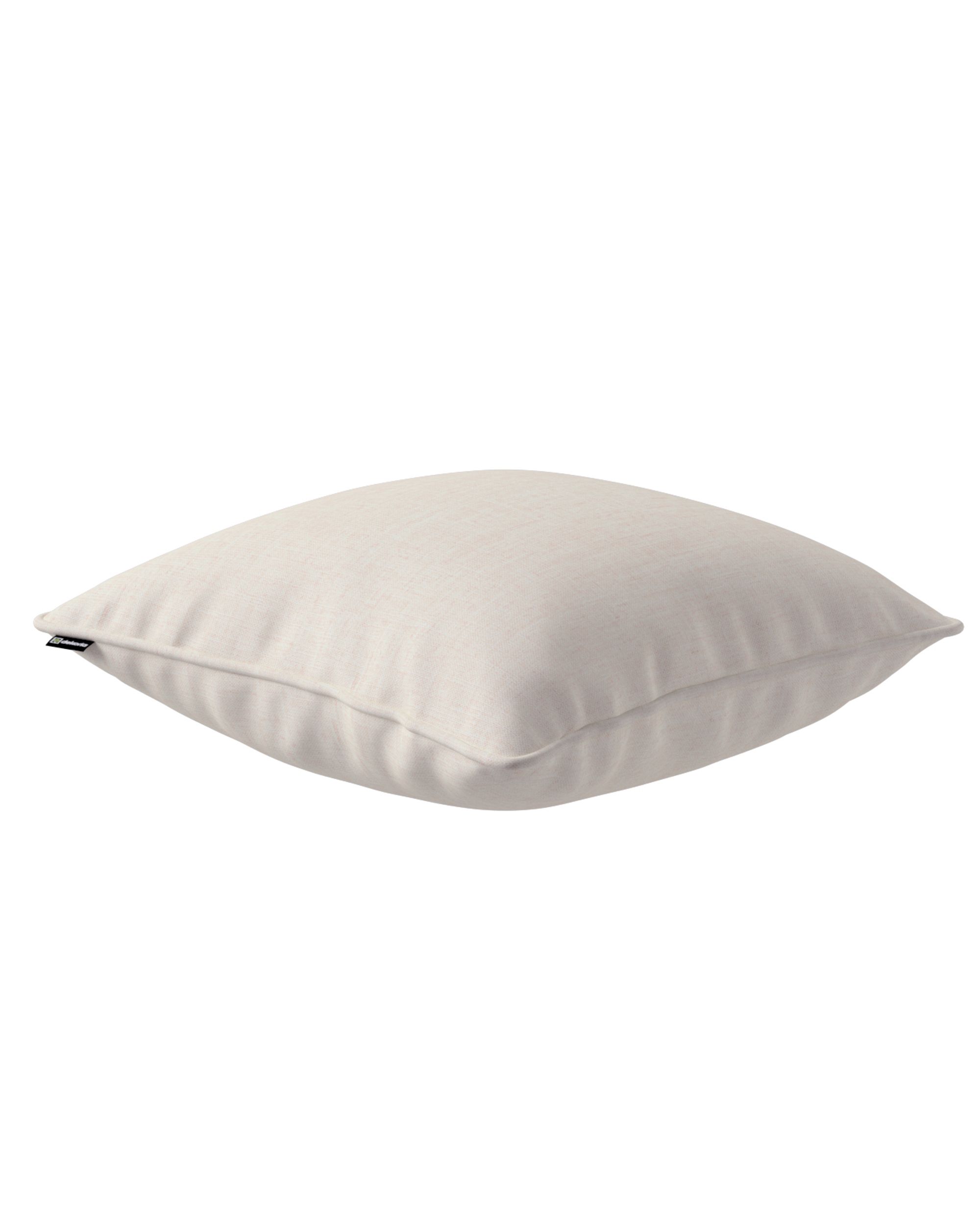 Gabi piped cushion cover product colour cream fabric structured (hover)