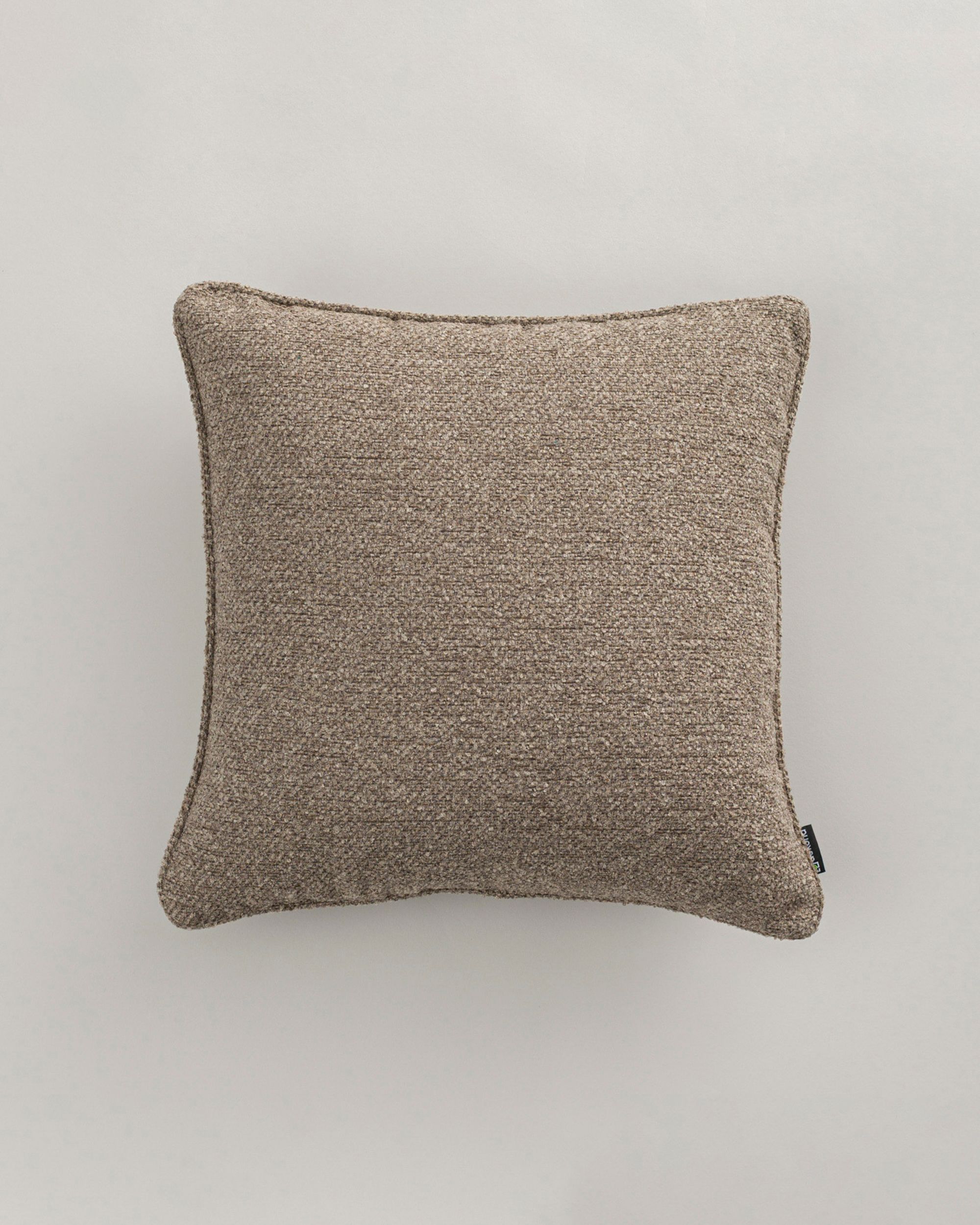 Gabi piped cushion cover product colour beige fabric structured