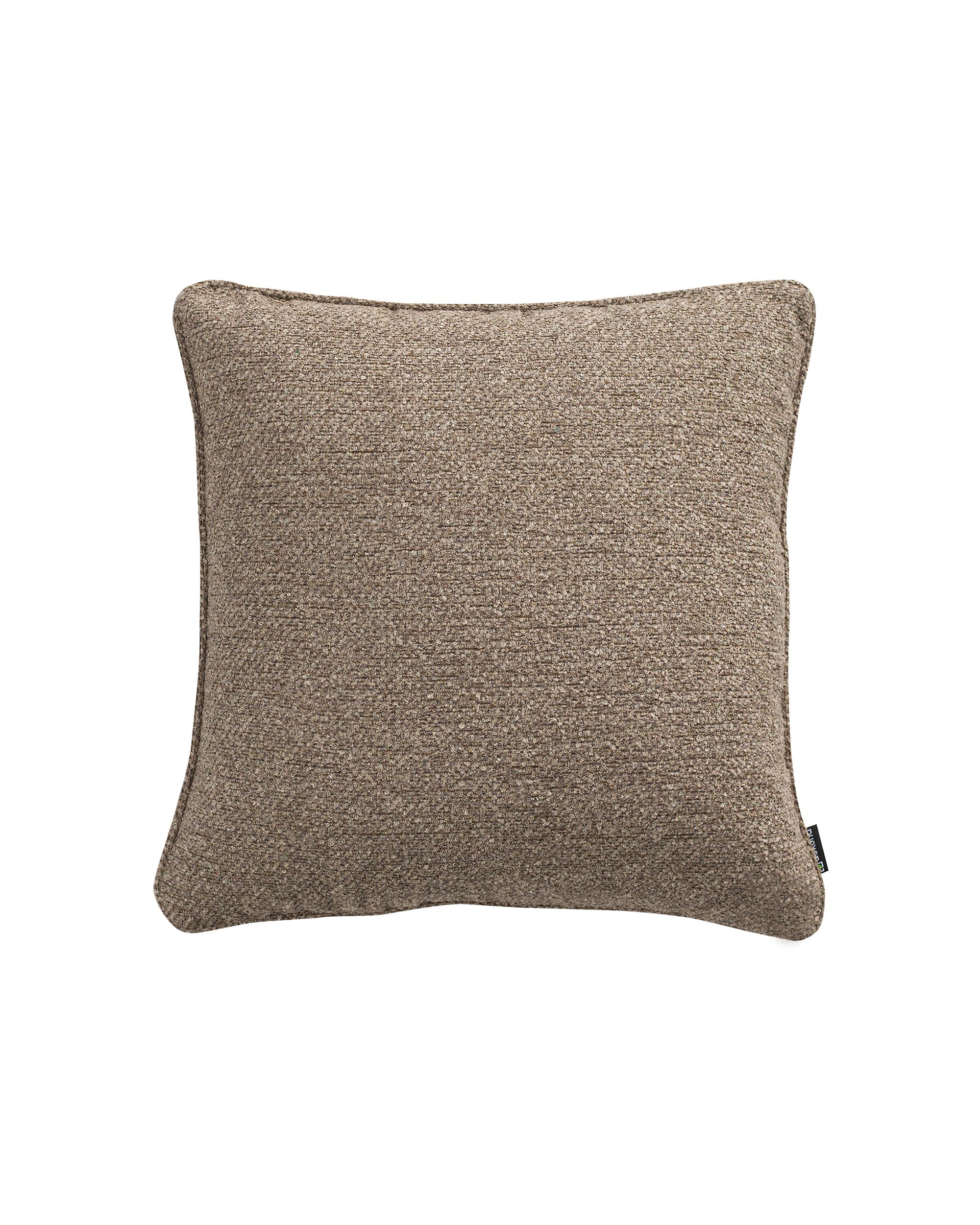 Gabi piped cushion cover product colour beige fabric structured