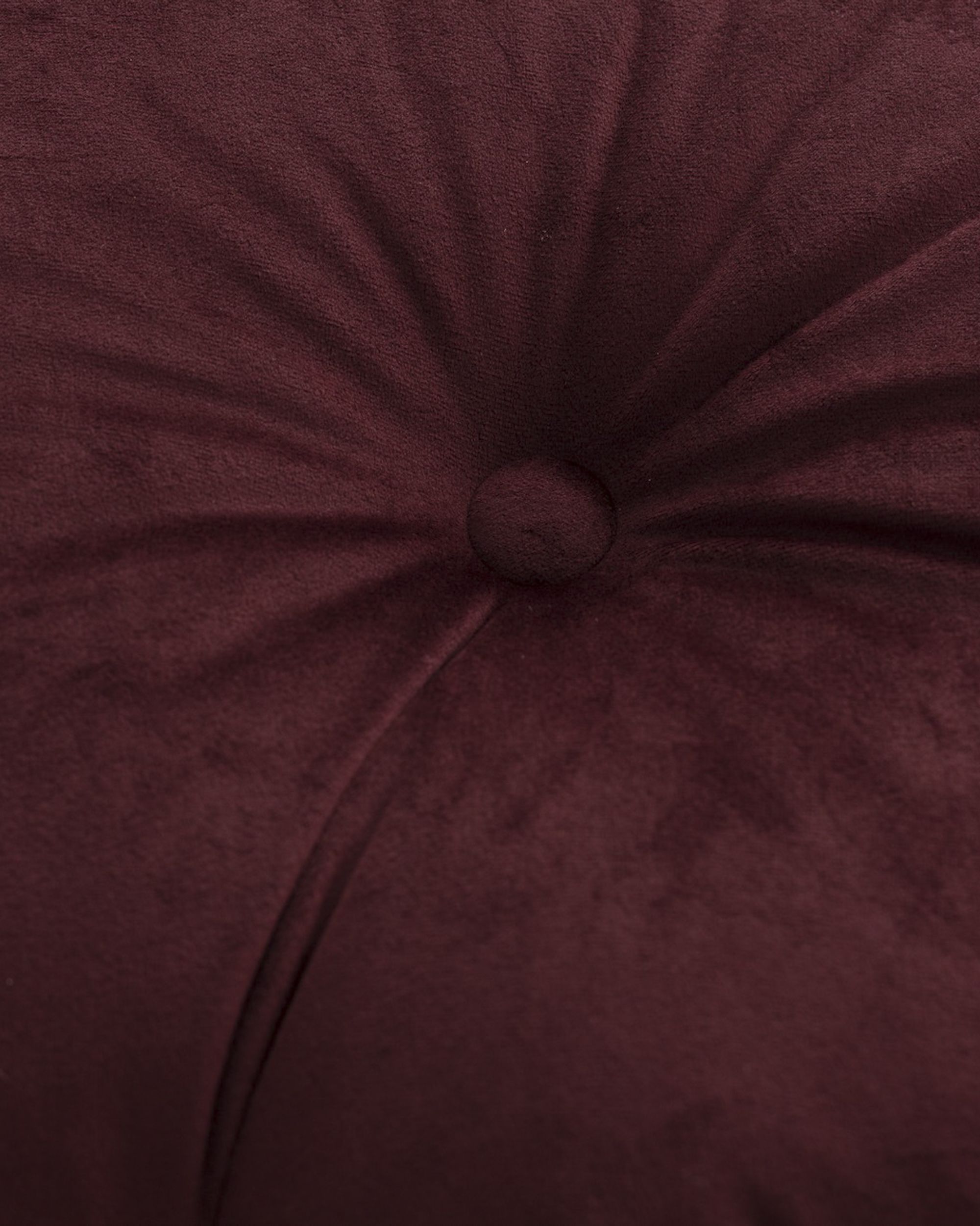 Square velvet cushion with button product colour red fabric gloss, velvet (hover)