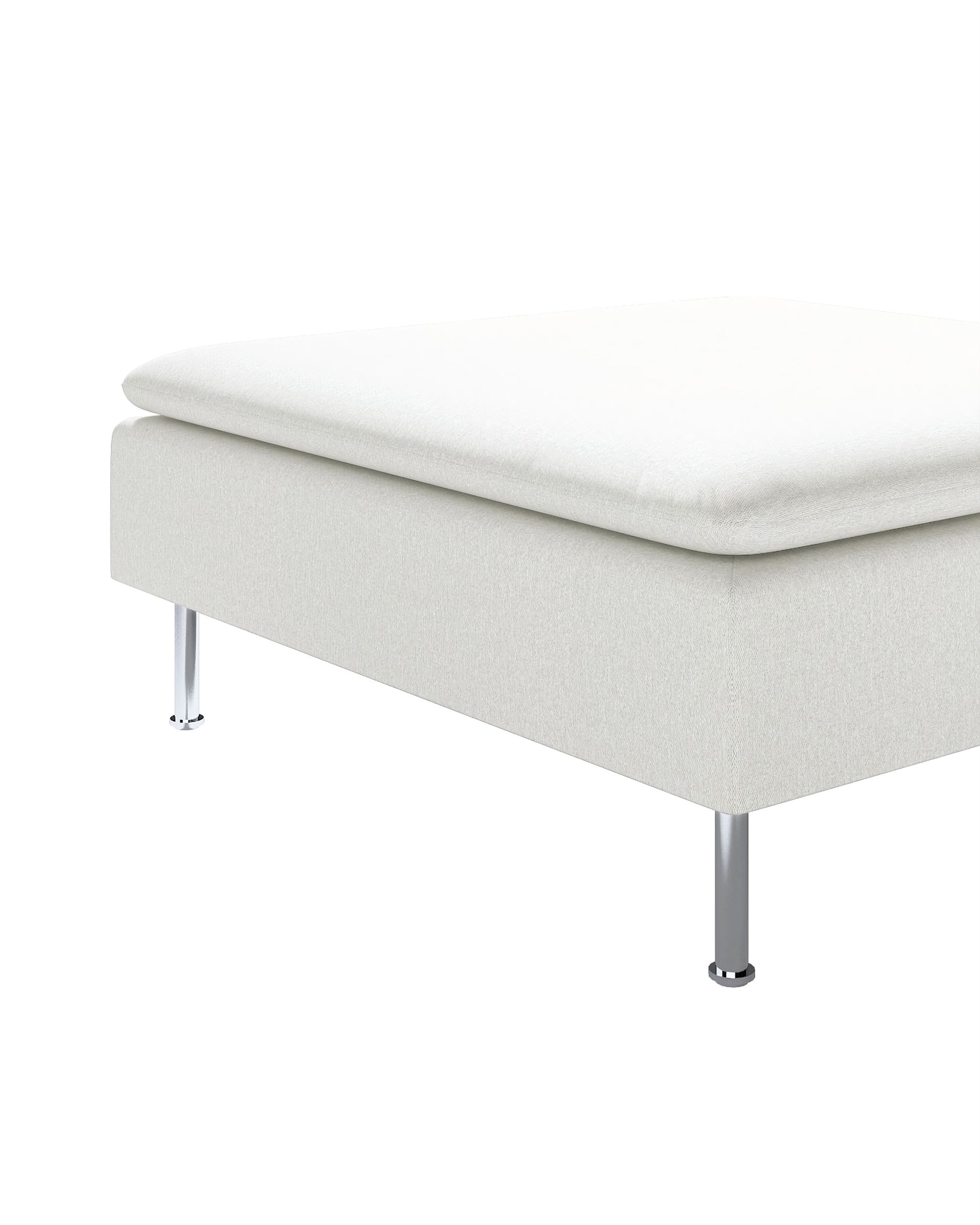 Söderhamn footstool cover product colour cream fabric structured (hover)