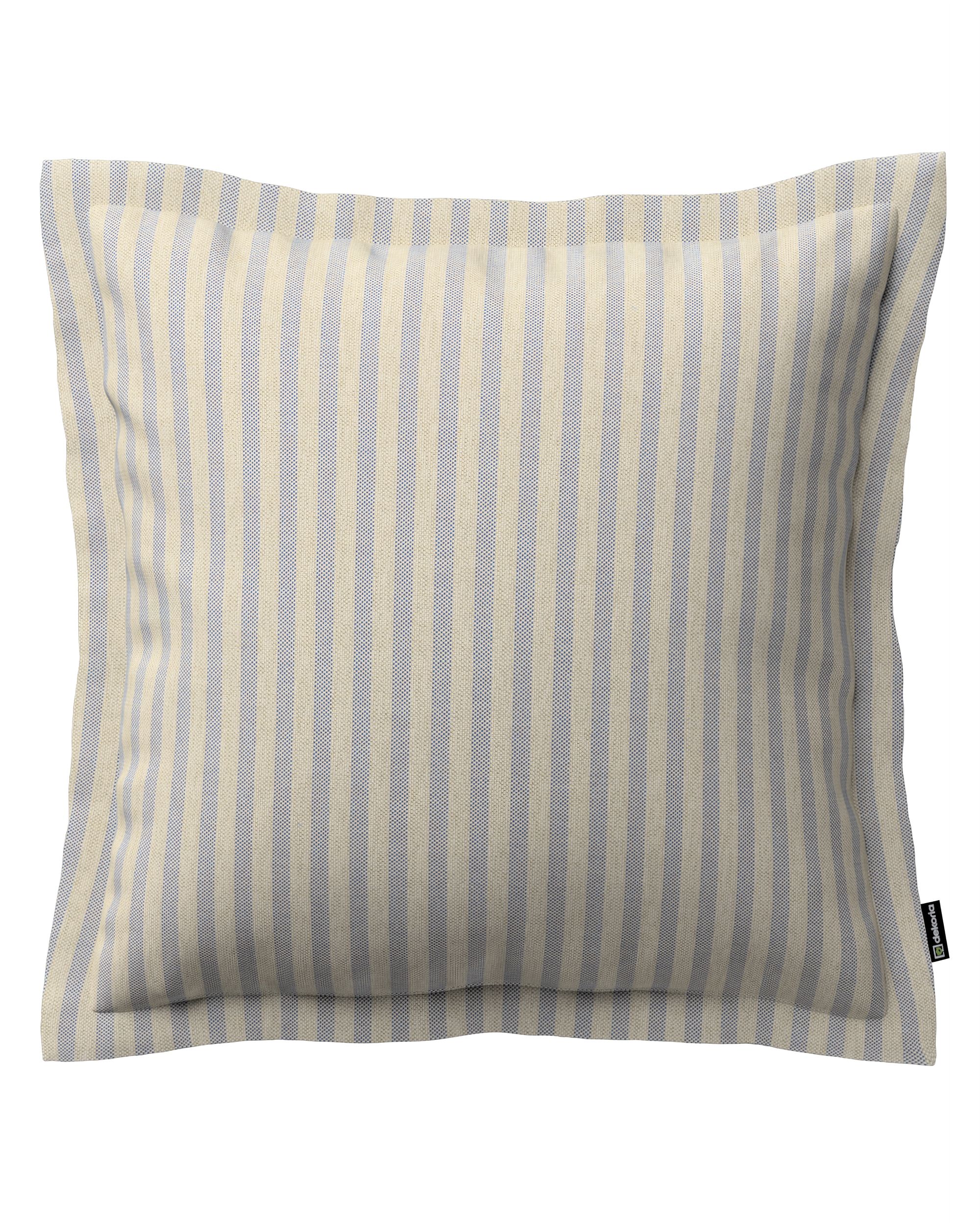 Mona cushion cover with border product colour beige fabric outdoor, structured, patterned