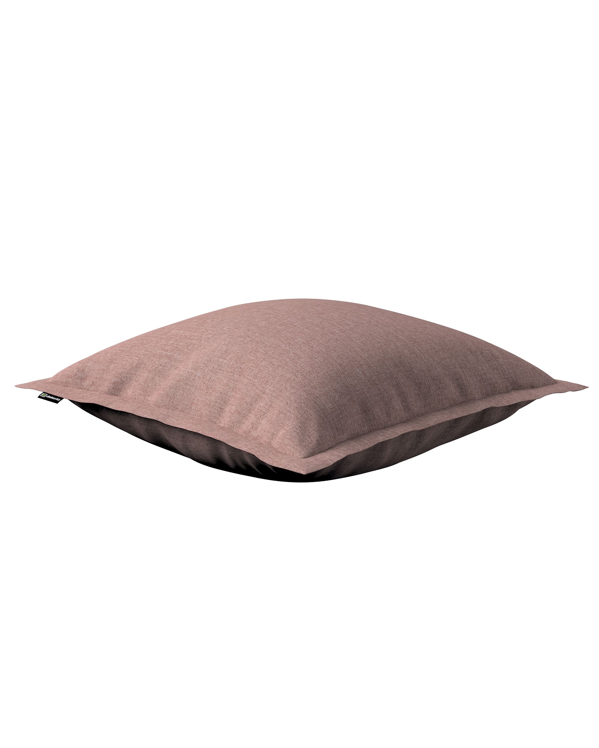 Mona cushion cover with border product colour pink fabric structured (hover)