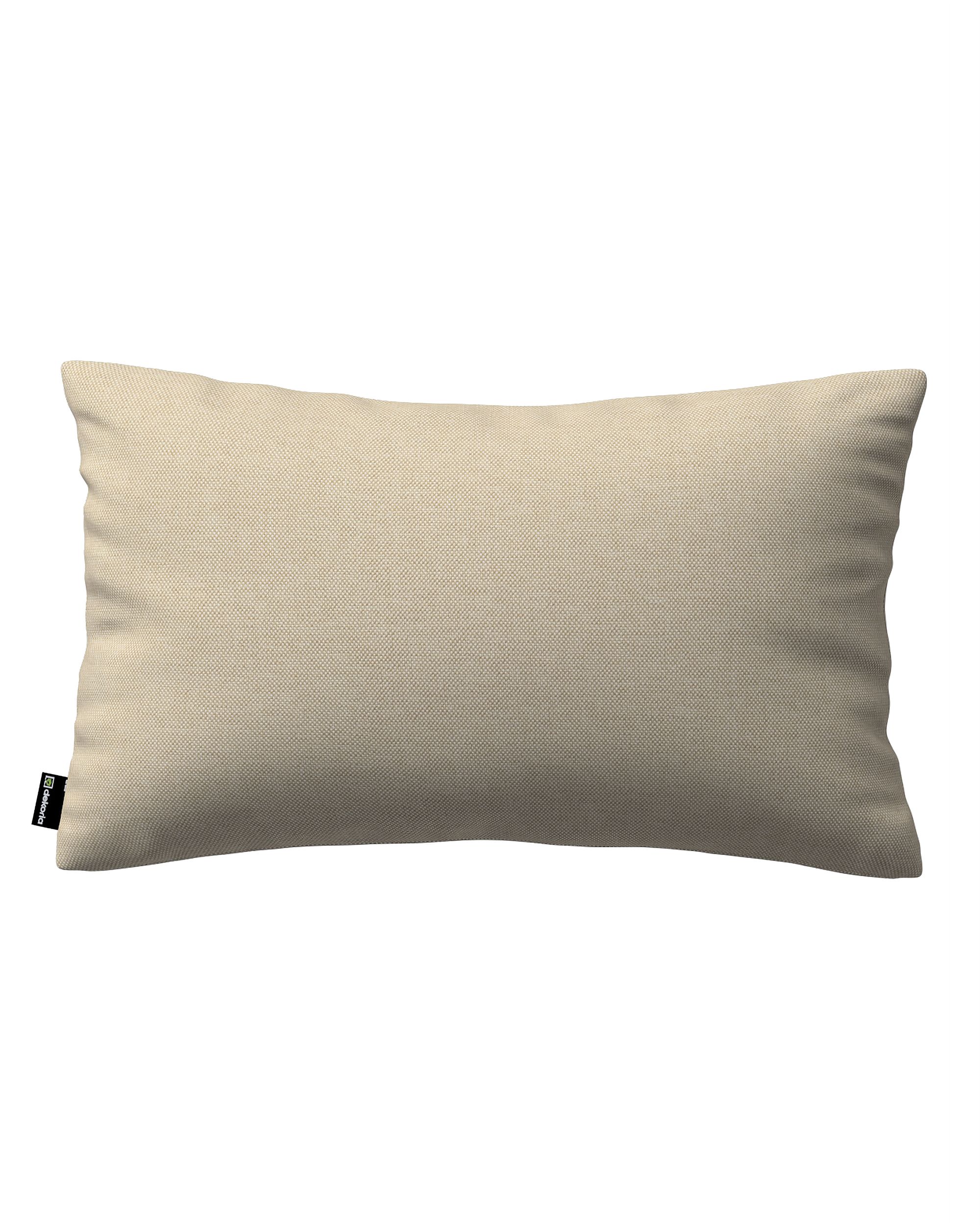 Kinga rectangular cushion cover product colour beige fabric outdoor, structured