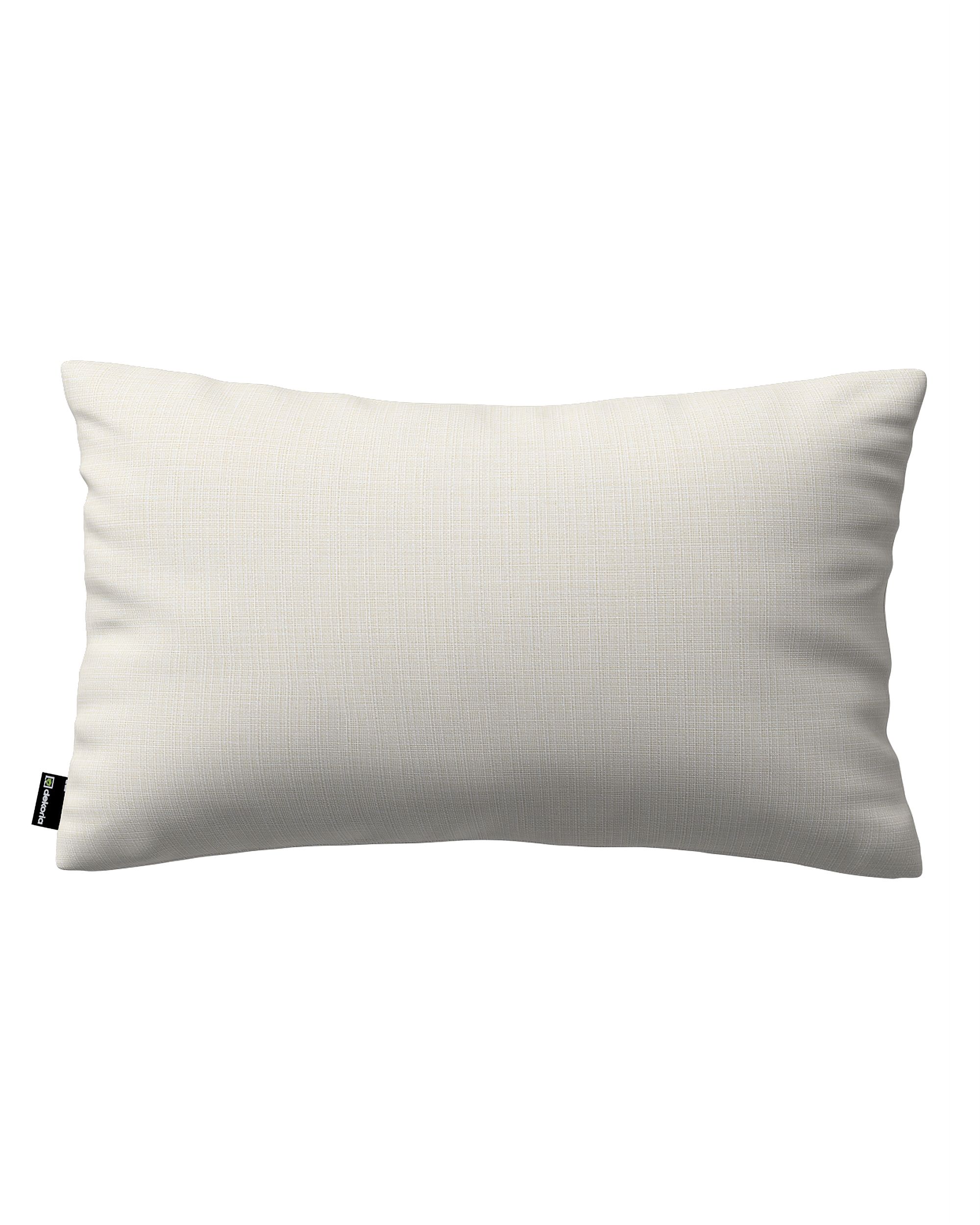 Kinga rectangular cushion cover product colour cream fabric outdoor, structured