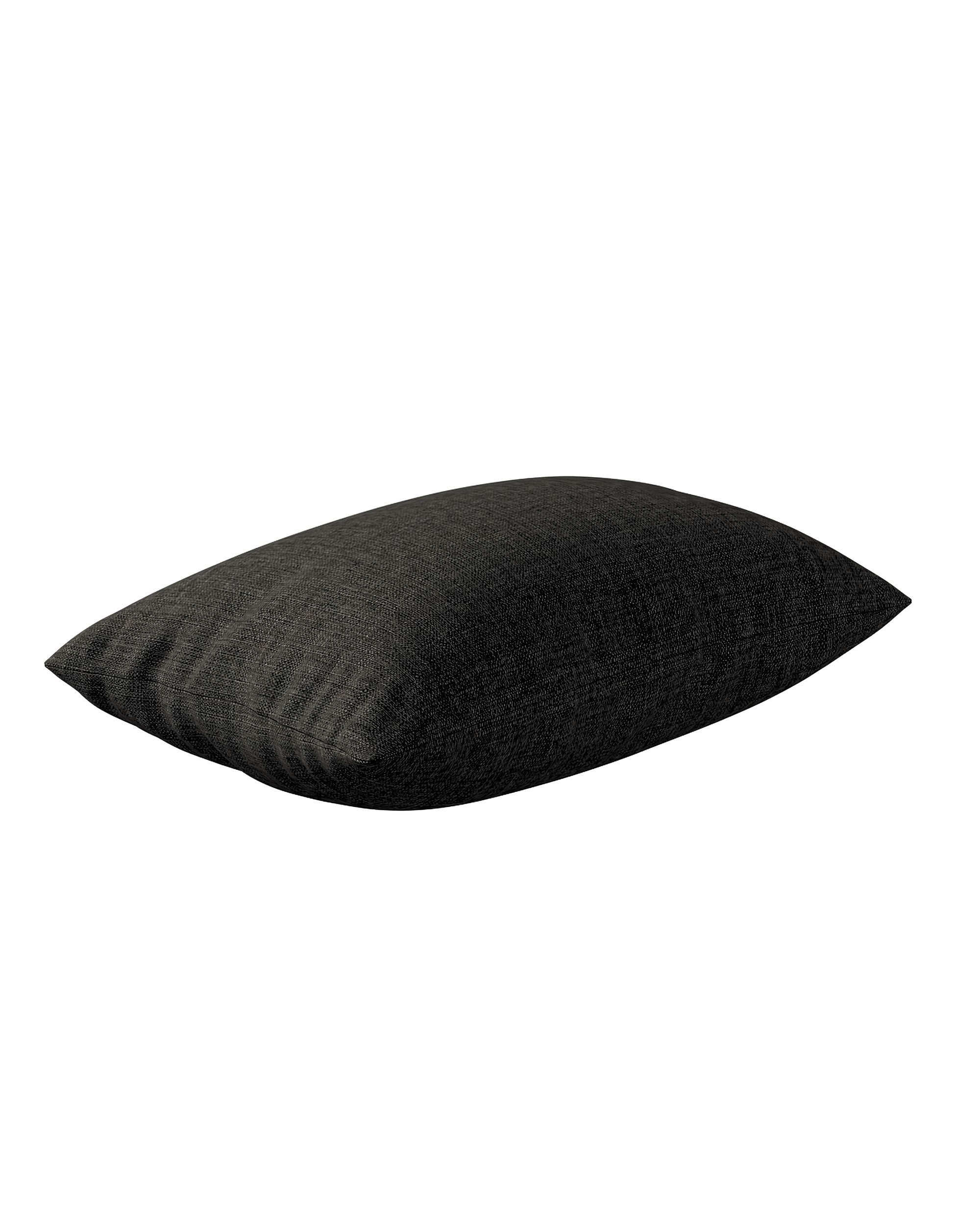 Kinga rectangular cushion cover product colour brown fabric outdoor, structured (hover)