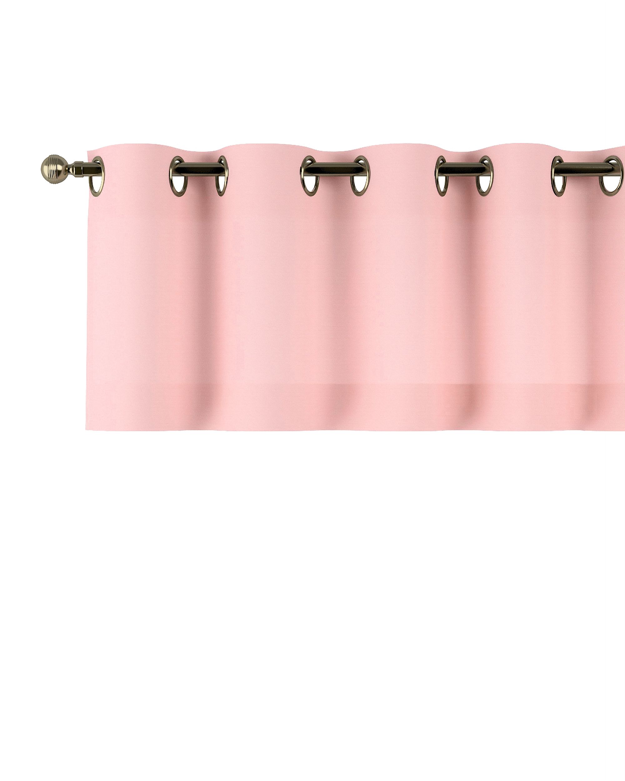Eyelet pelmet product colour pink