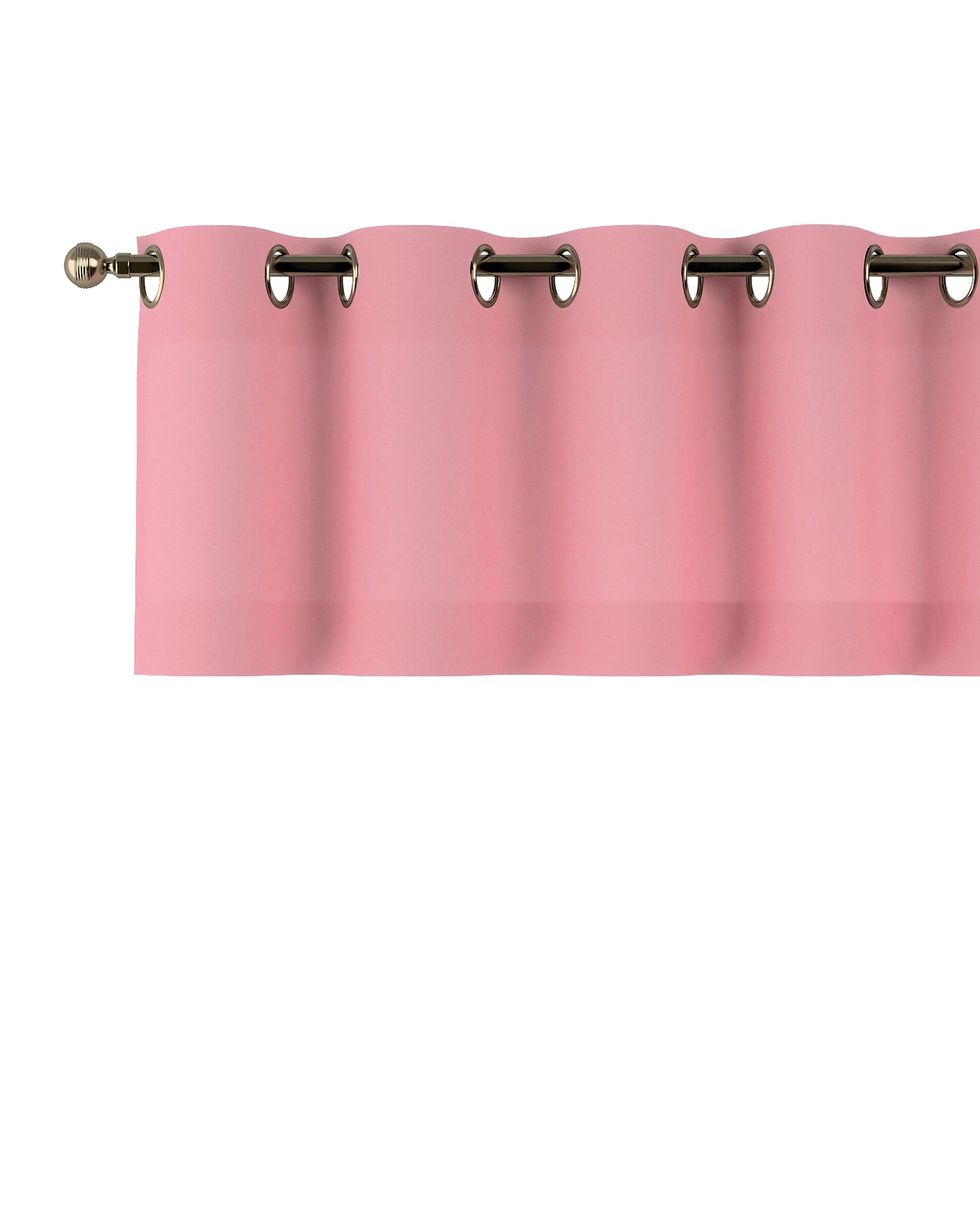 Eyelet pelmet product colour pink