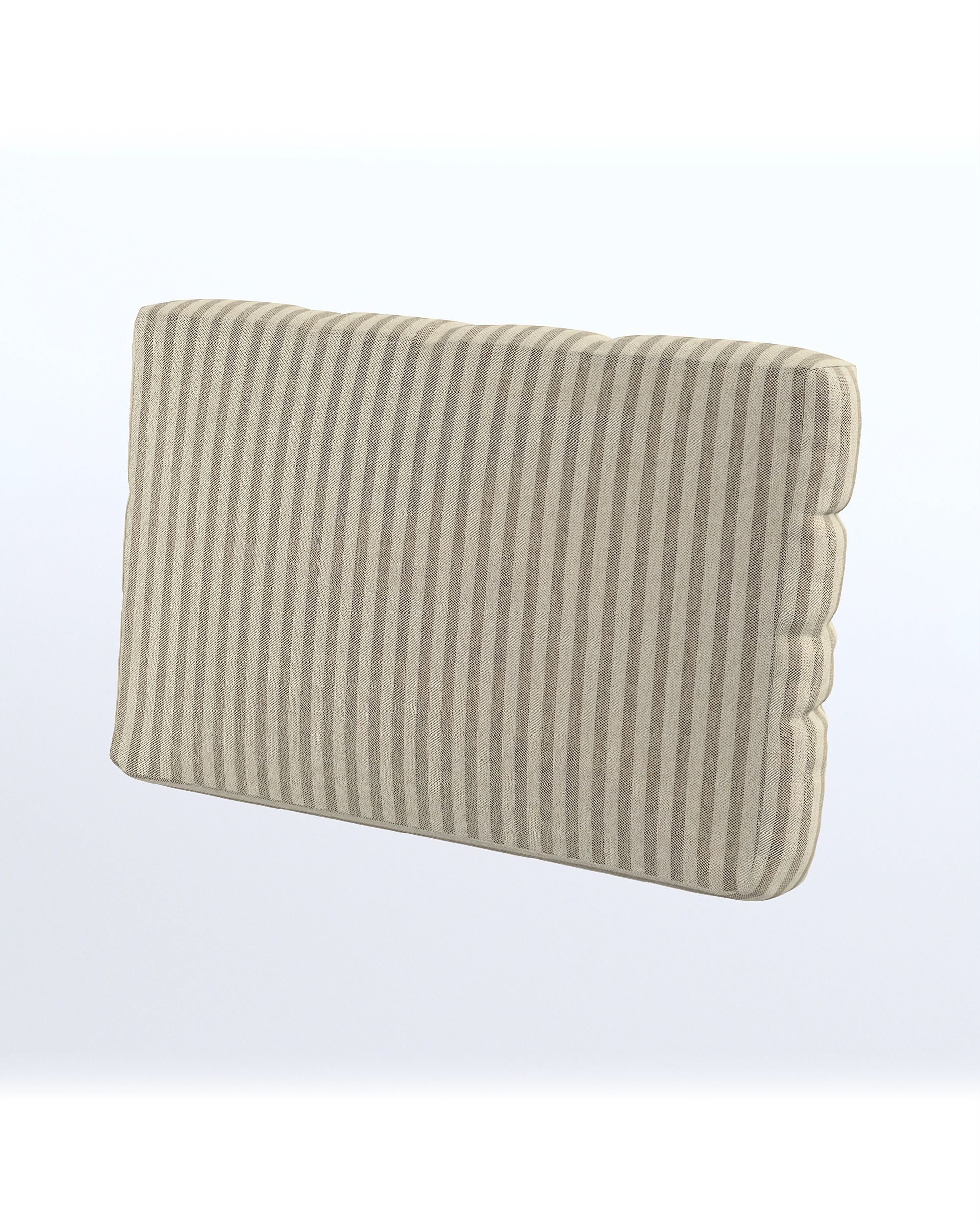 Duvholmen backrest cushion cover 62x44cm (BONDHOLMEN, SOLLERÖN, NÄMMARÖ, SEGERÖN) product colour beige fabric outdoor, structured, patterned