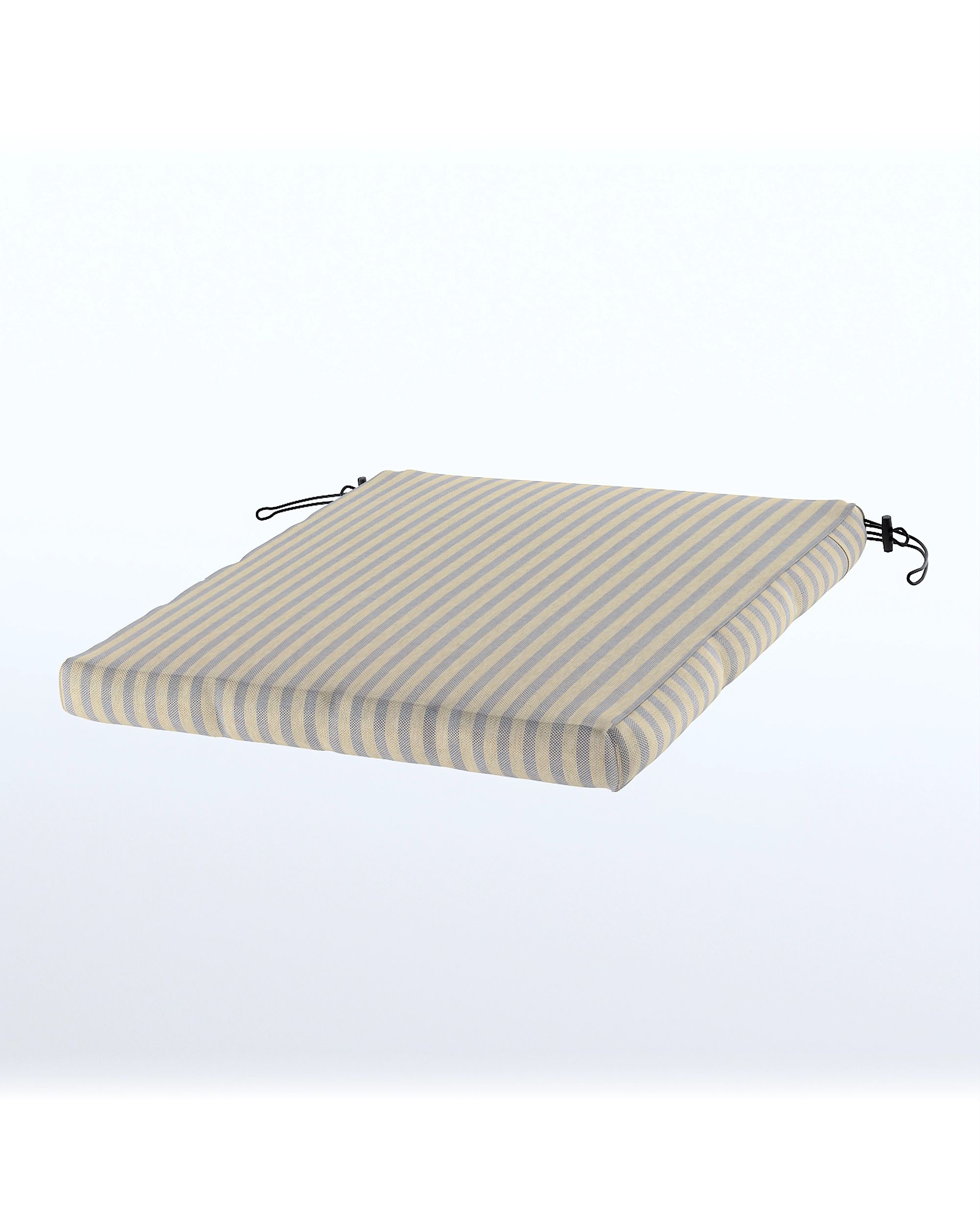 Duvholmen seat cover 50x50cm (NÄMMARÖ, BONDHOLMEN) product colour beige fabric outdoor, structured, patterned