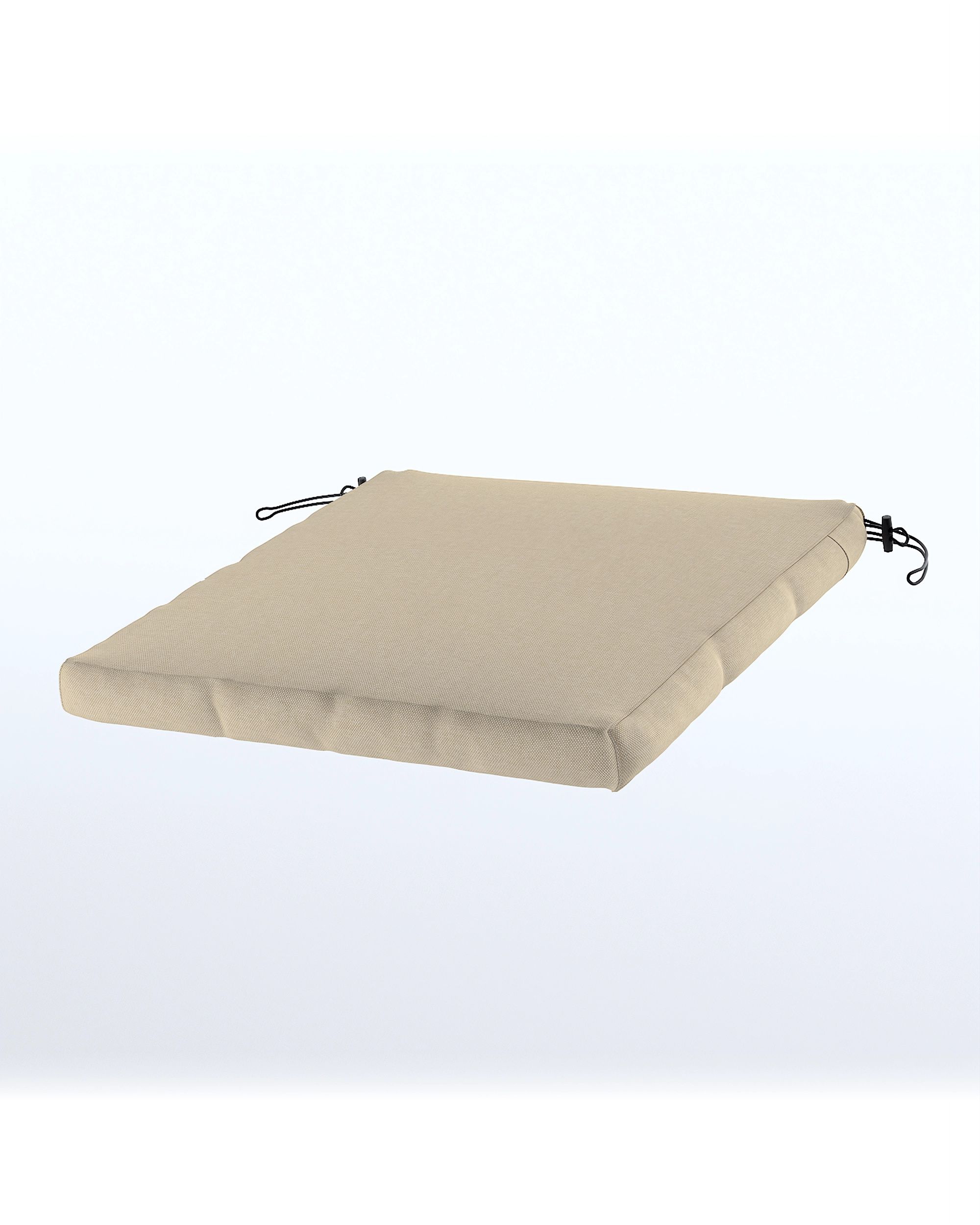 Duvholmen seat cover 50x50cm (NÄMMARÖ, BONDHOLMEN) product colour beige fabric outdoor, structured