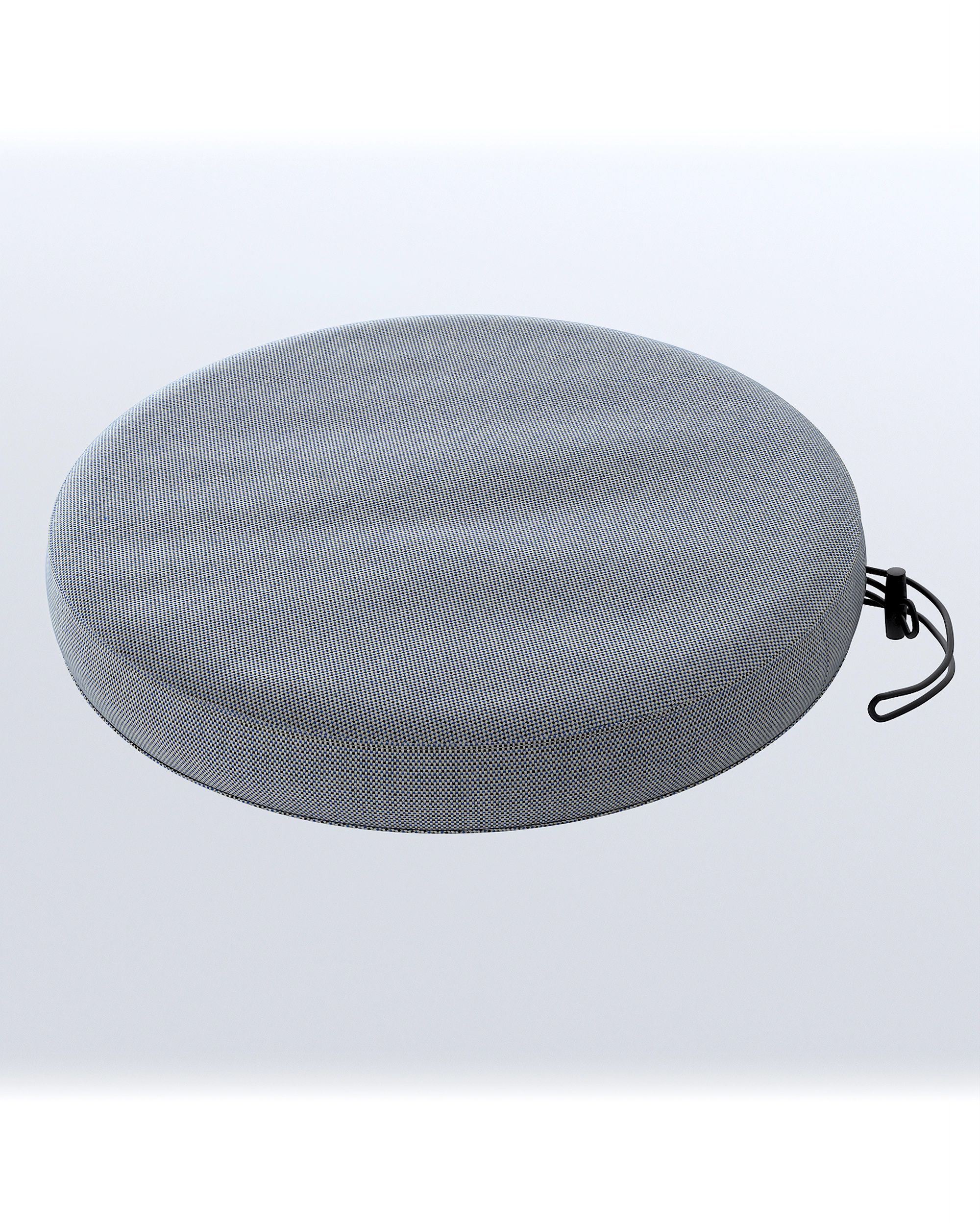 Duvholmen seat cover ⌀35 (SJÄLLAND, LÄCKÖ, NÄMMARÖ, ASKHOLMEN, TÄRNÖ) product colour black fabric outdoor, structured