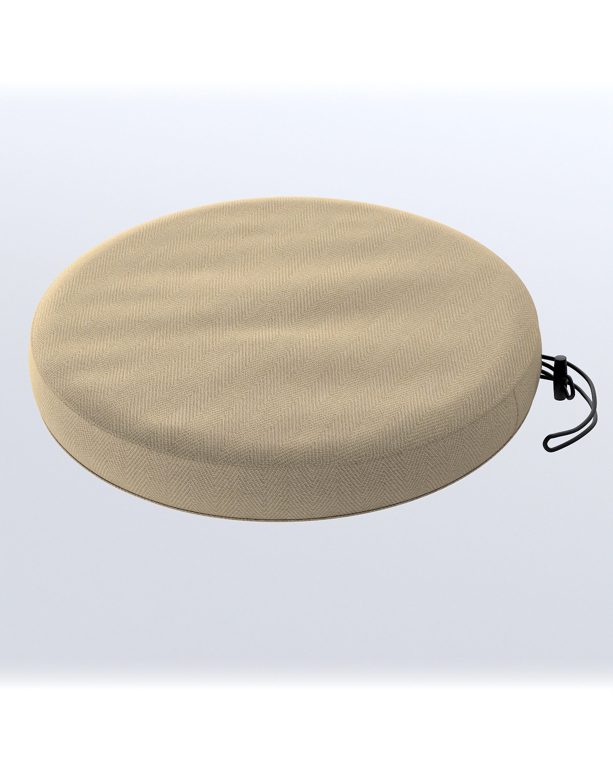 Duvholmen seat cover ⌀35 (SJÄLLAND, LÄCKÖ, NÄMMARÖ, ASKHOLMEN, TÄRNÖ) product colour beige fabric outdoor, structured
