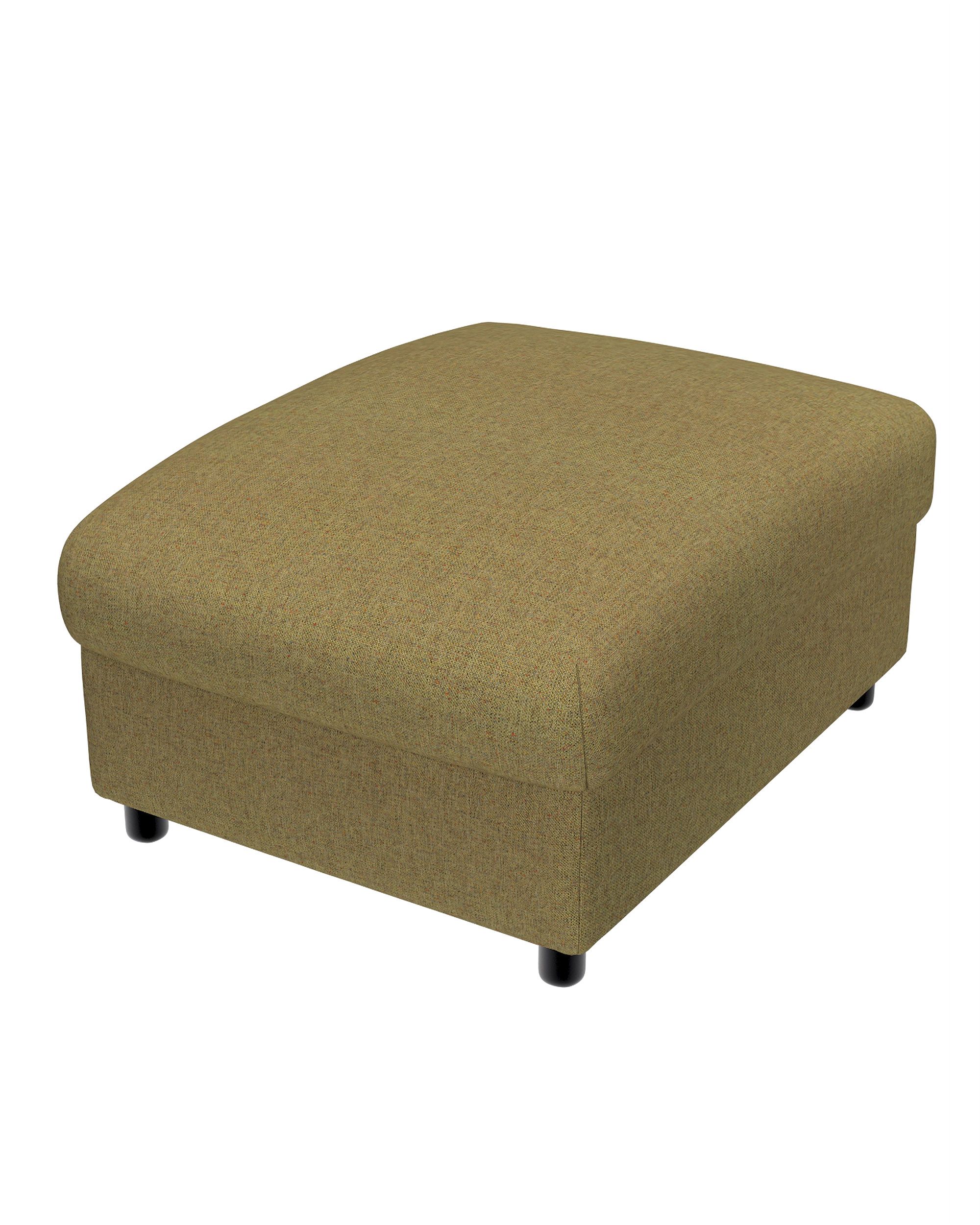 Cover for footstool Vimle product colour green fabric structured (hover)