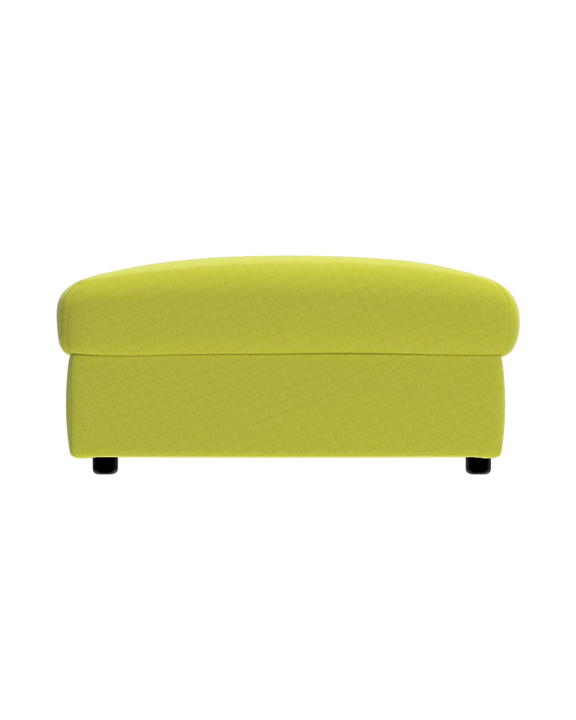 Cover for footstool Vimle product colour green fabric gloss, velvet