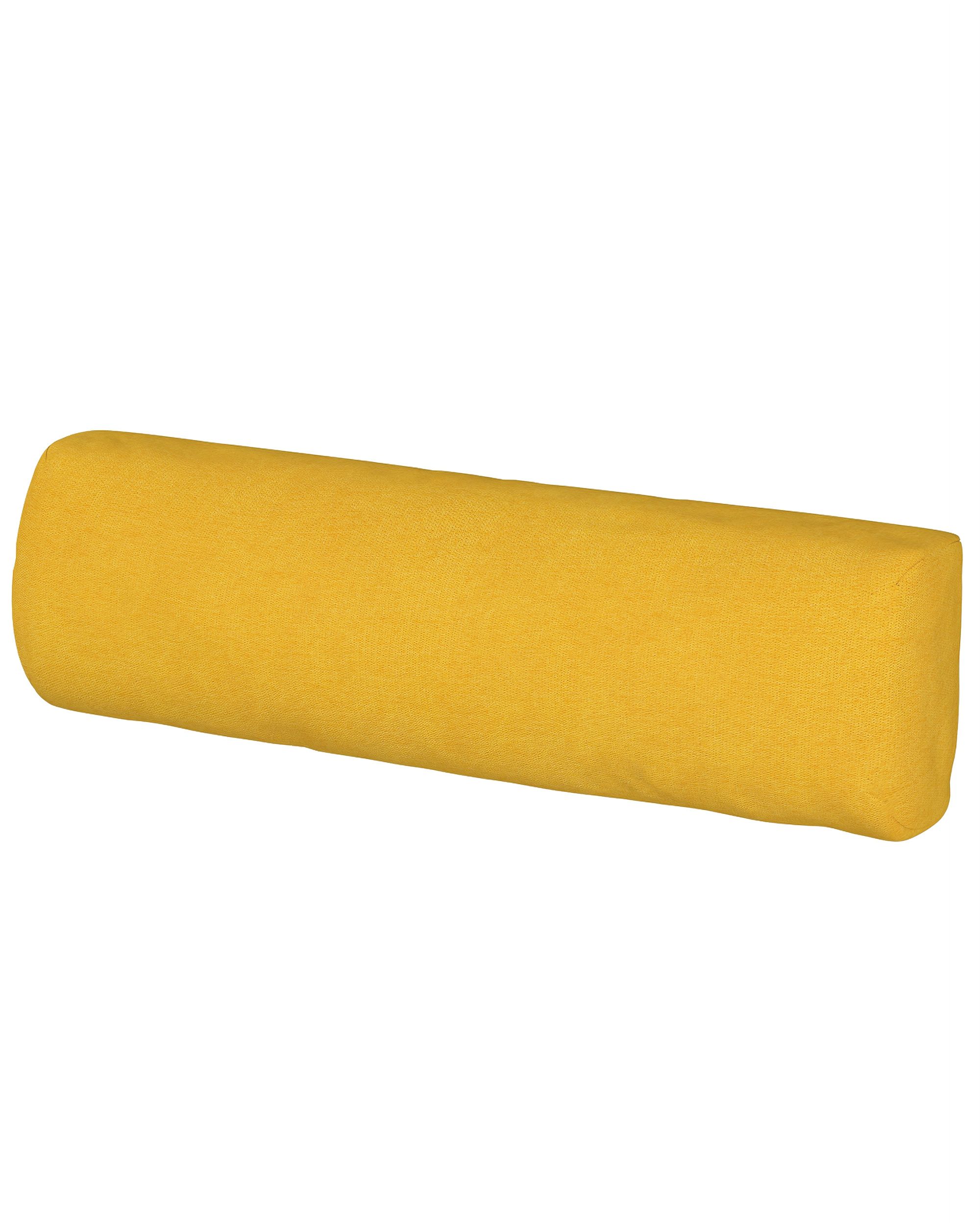 Cover for headrest Vimle product colour yellow fabric structured