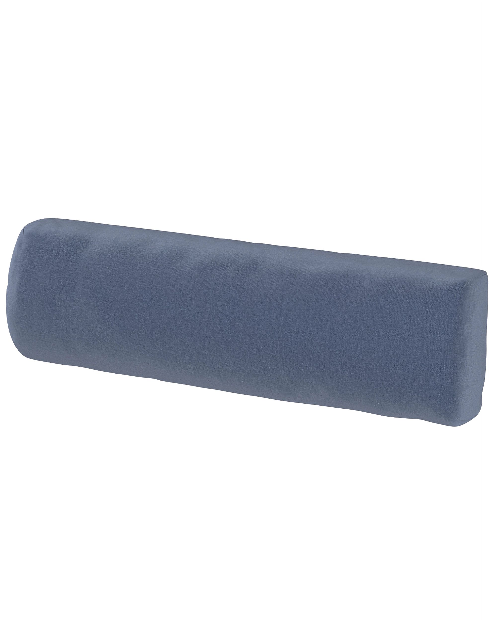 Cover for headrest Vimle product colour navy blue fabric velvet