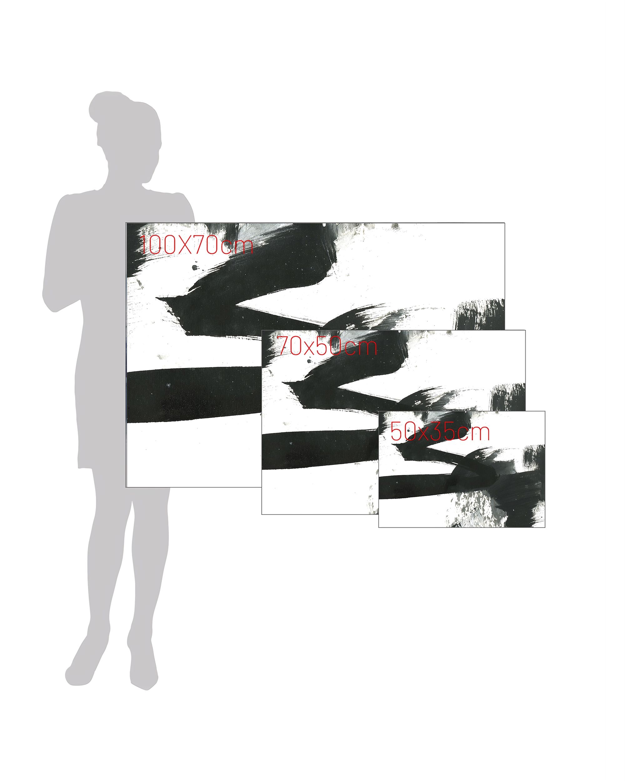 Pure Abstract canvas painting (hover)