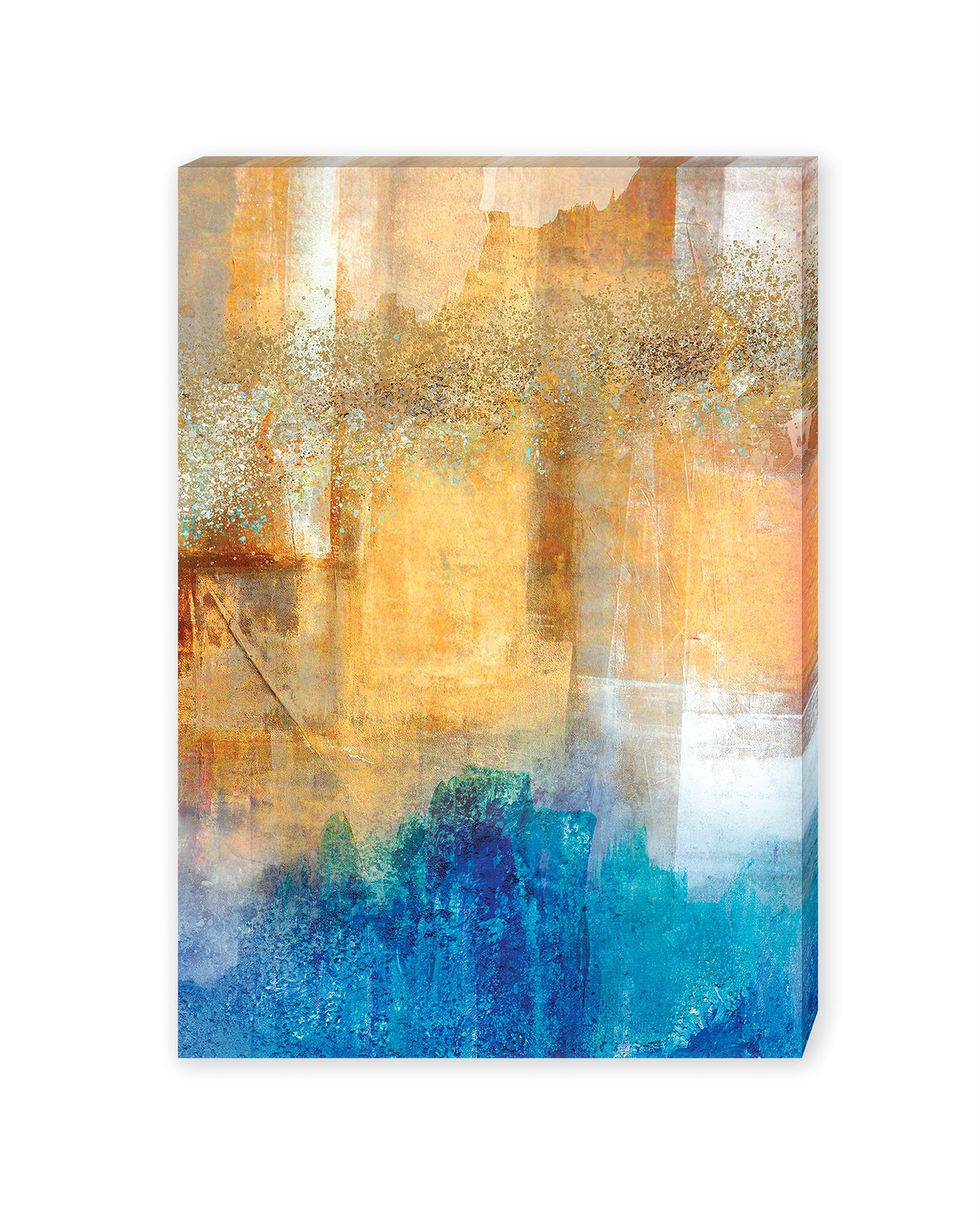 Teal&Orange canvas painting