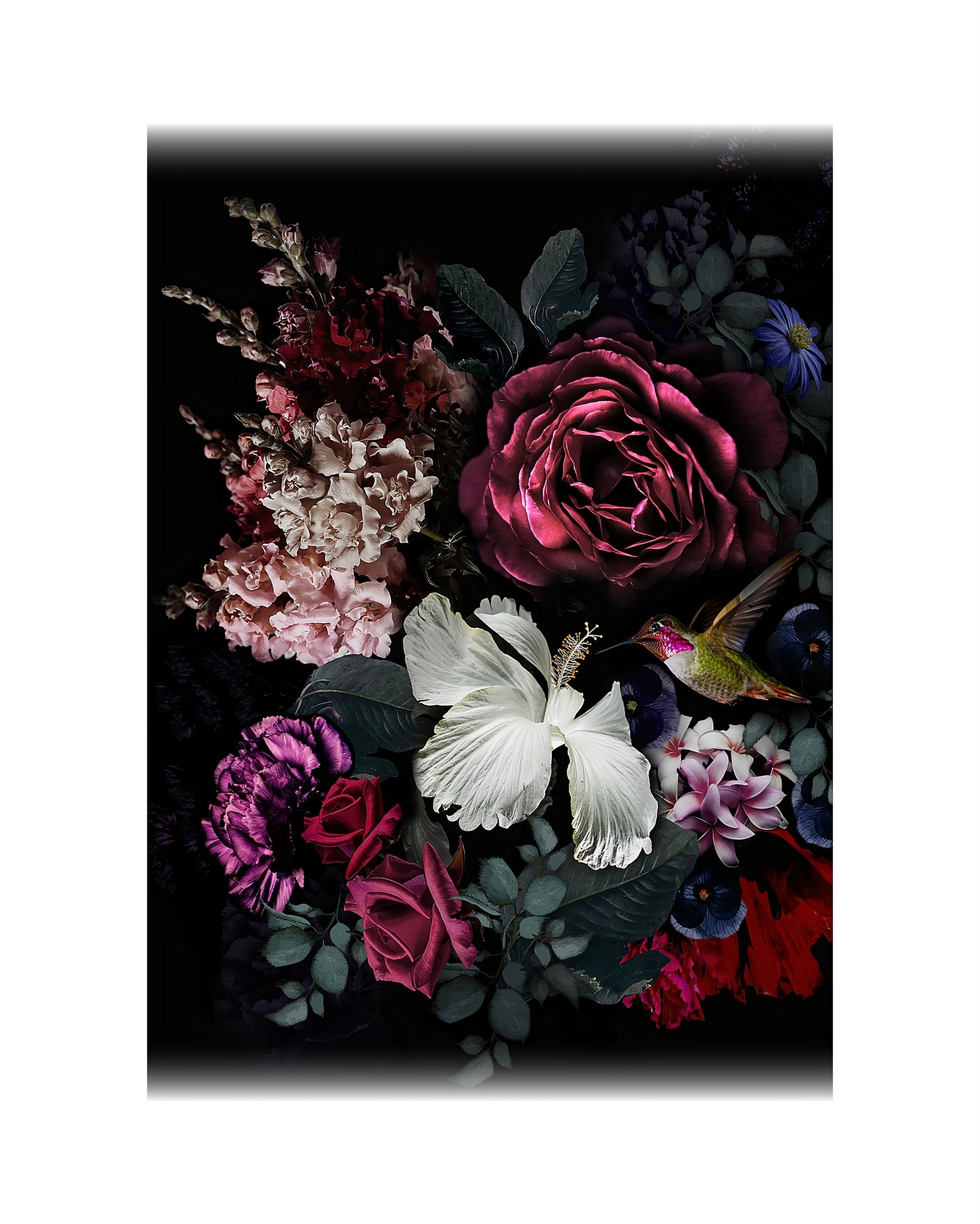 Flowers I canvas painting
