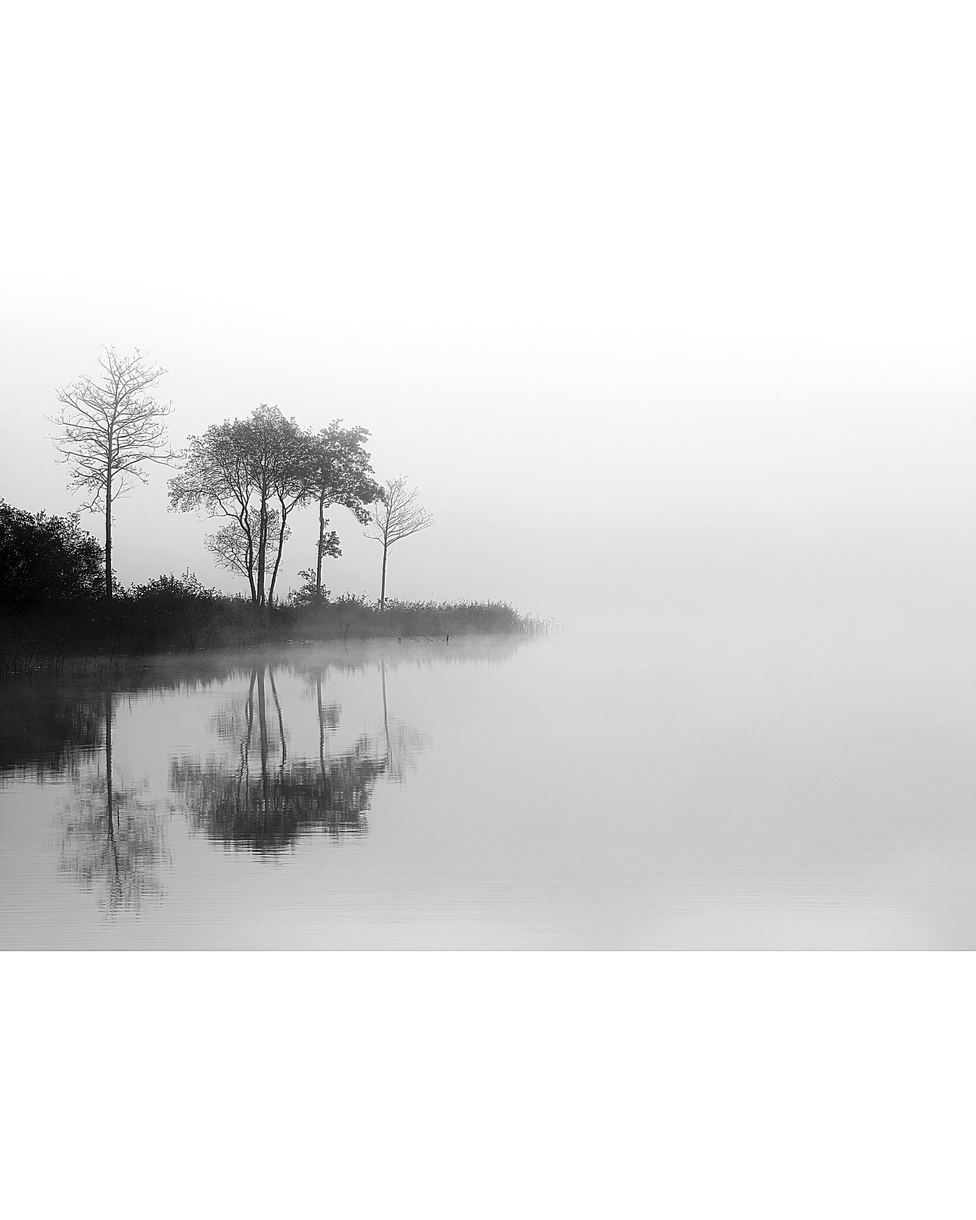 By the Lake I canvas painting