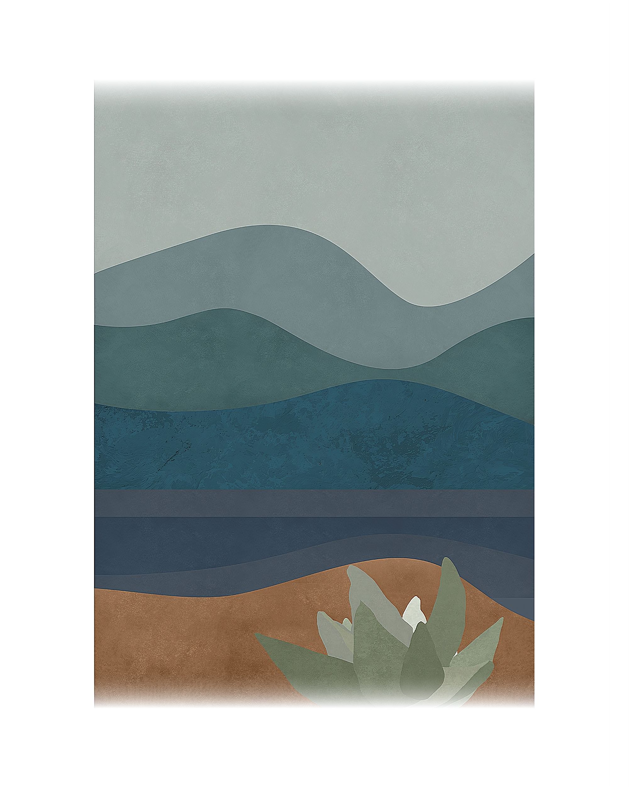 View canvas painting