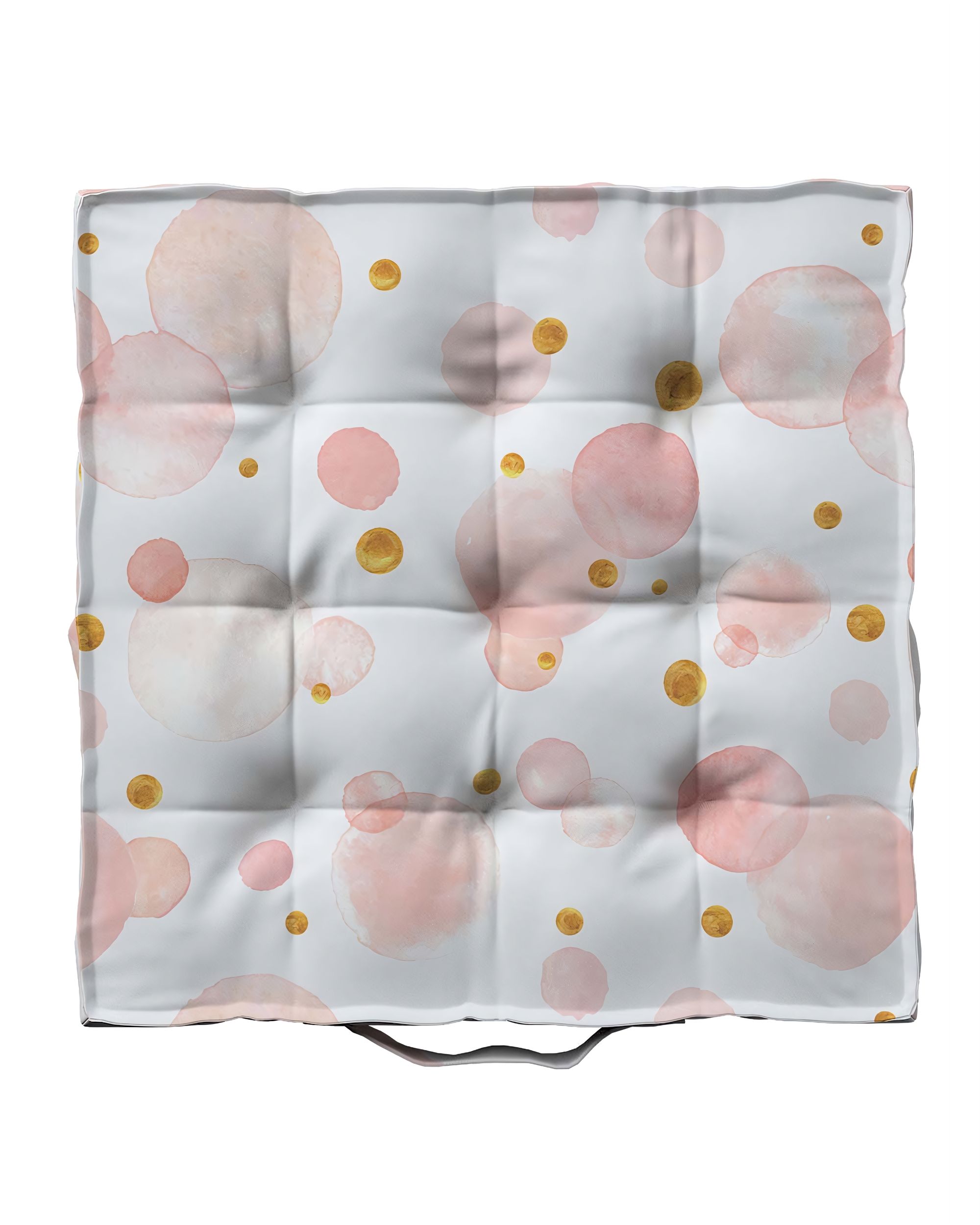 Jacob seat pad/floor cushion product colour pink fabric patterned (hover)
