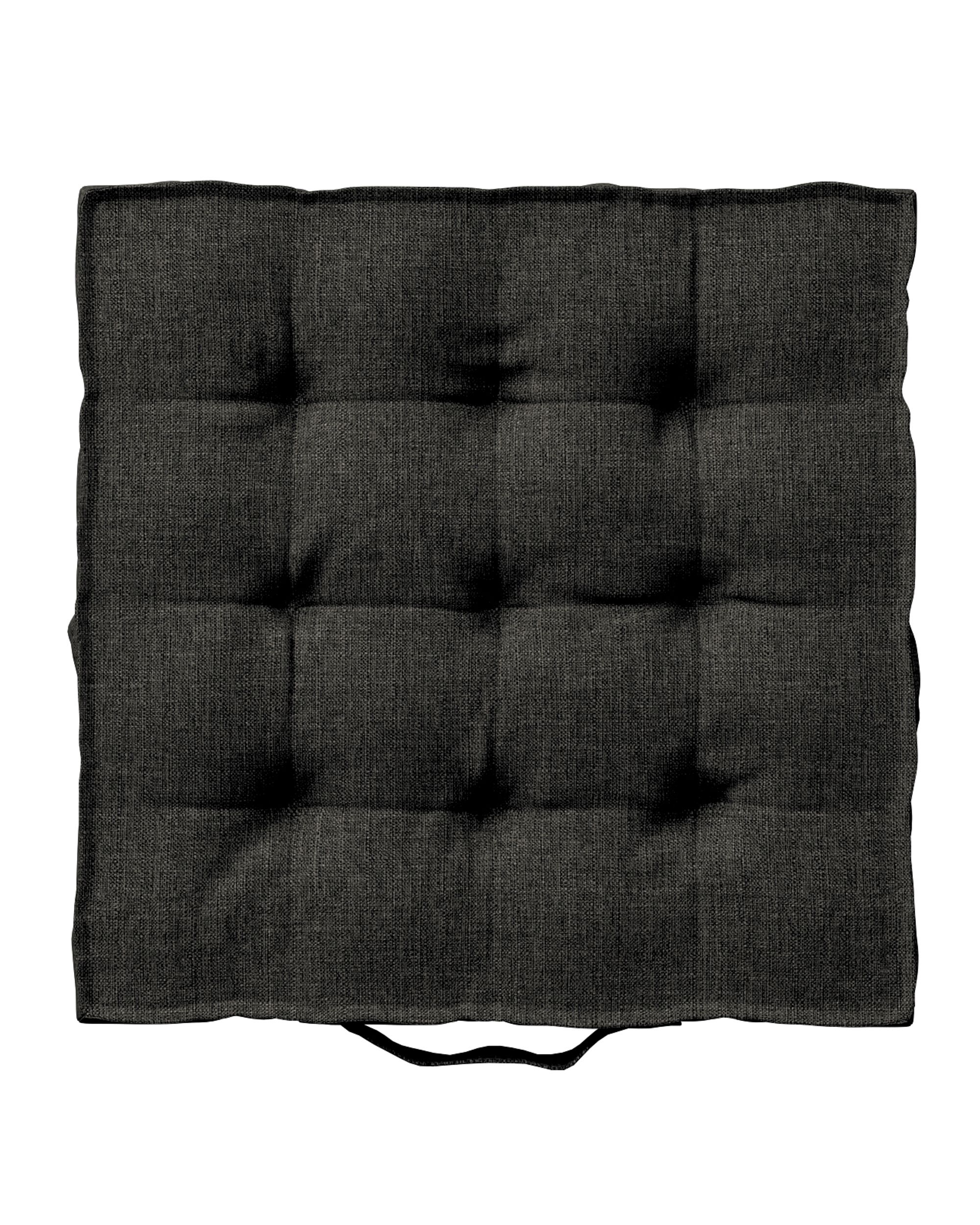 Jacob seat pad/floor cushion product colour brown fabric outdoor, structured