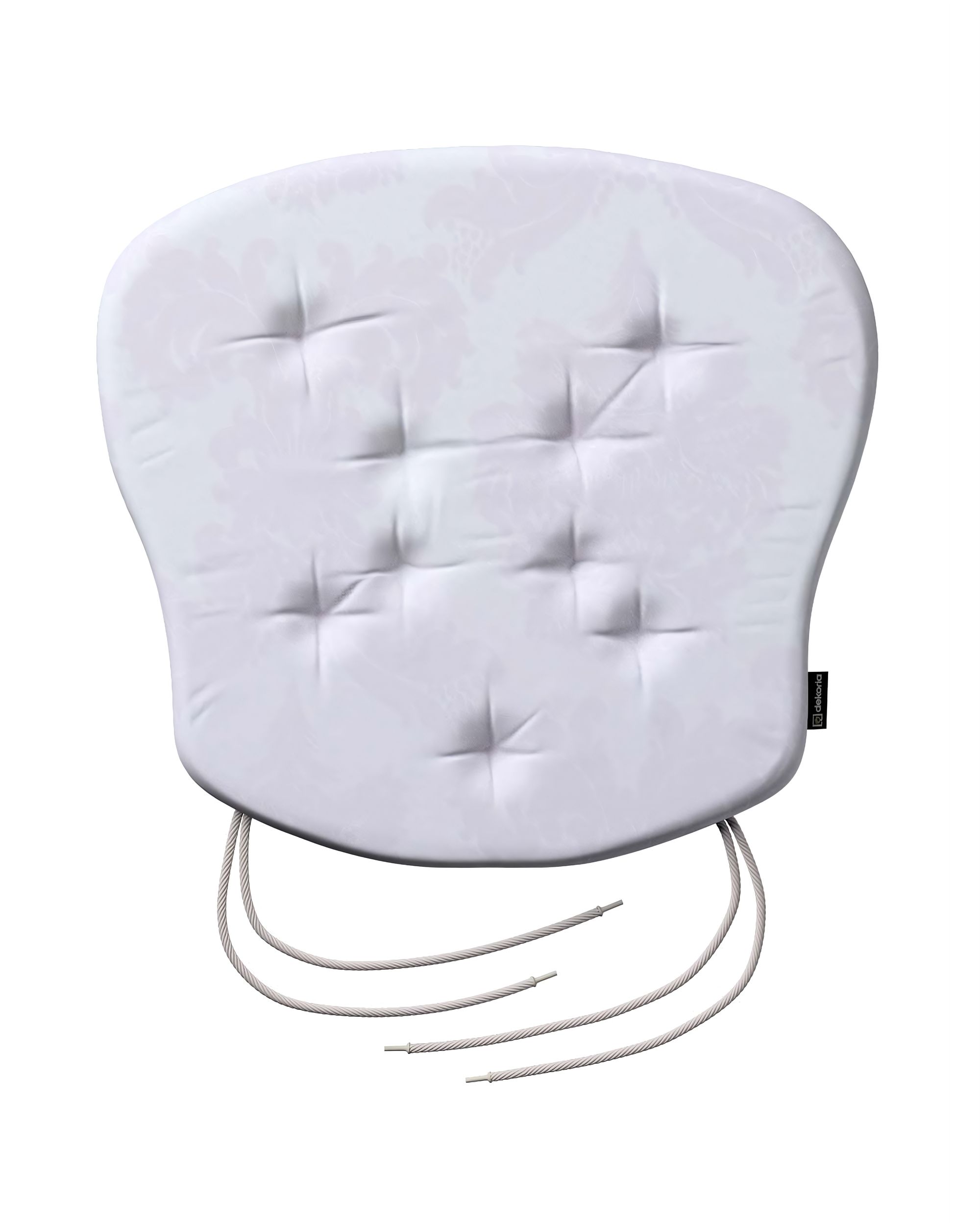 Philip seat pad product colour white fabric gloss, structured, patterned (hover)
