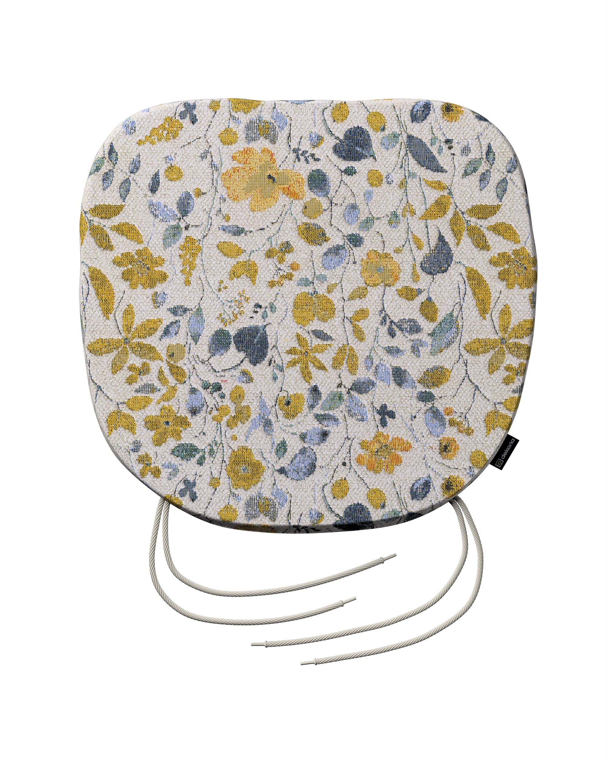 Bart seat pad product colour yellow fabric structured, patterned (hover)