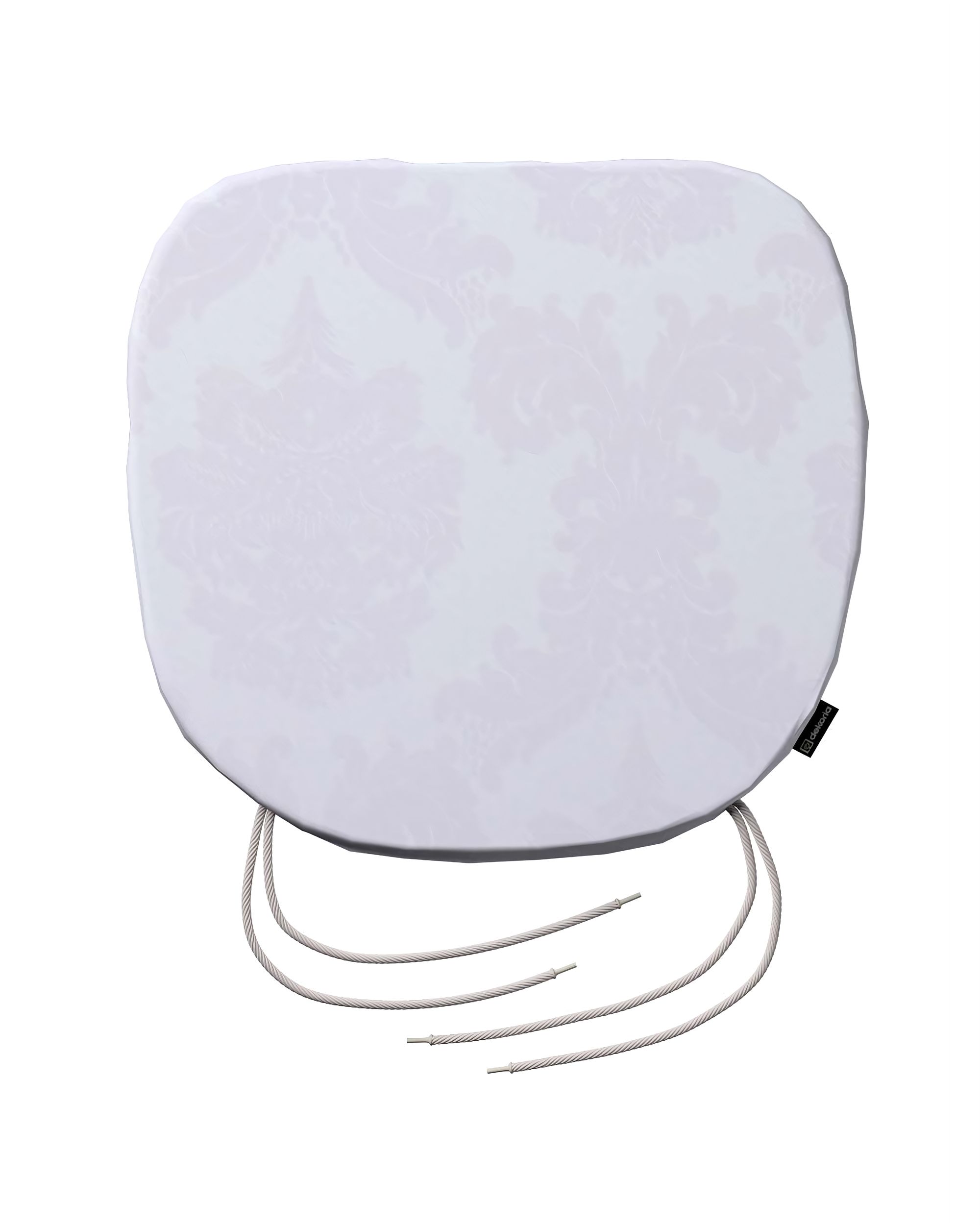 Bart seat pad product colour white fabric gloss, structured, patterned (hover)