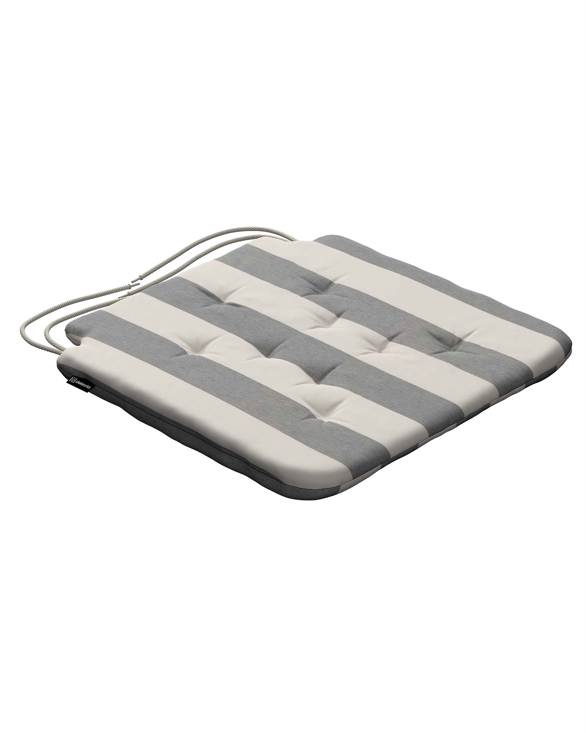 Oleg seat pad product colour grey fabric patterned