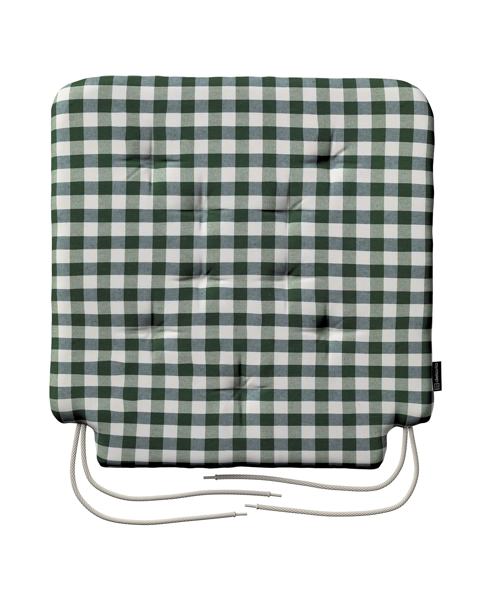 Oleg seat pad product colour green fabric patterned
