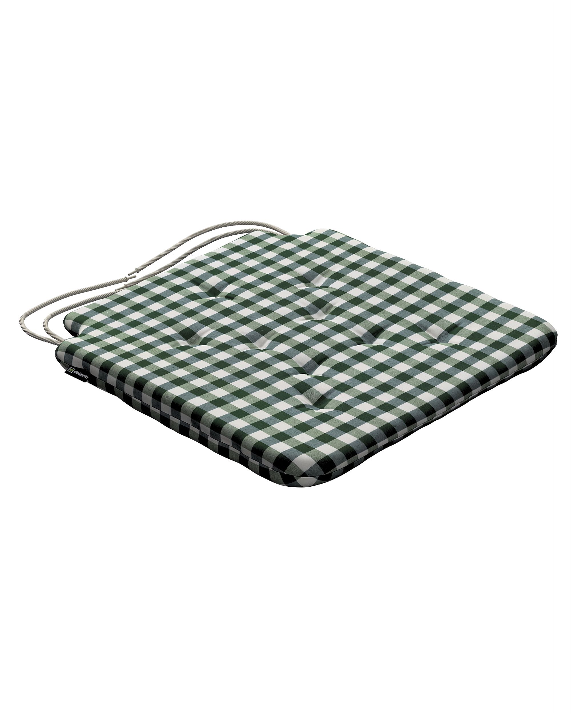 Oleg seat pad product colour green fabric patterned (hover)